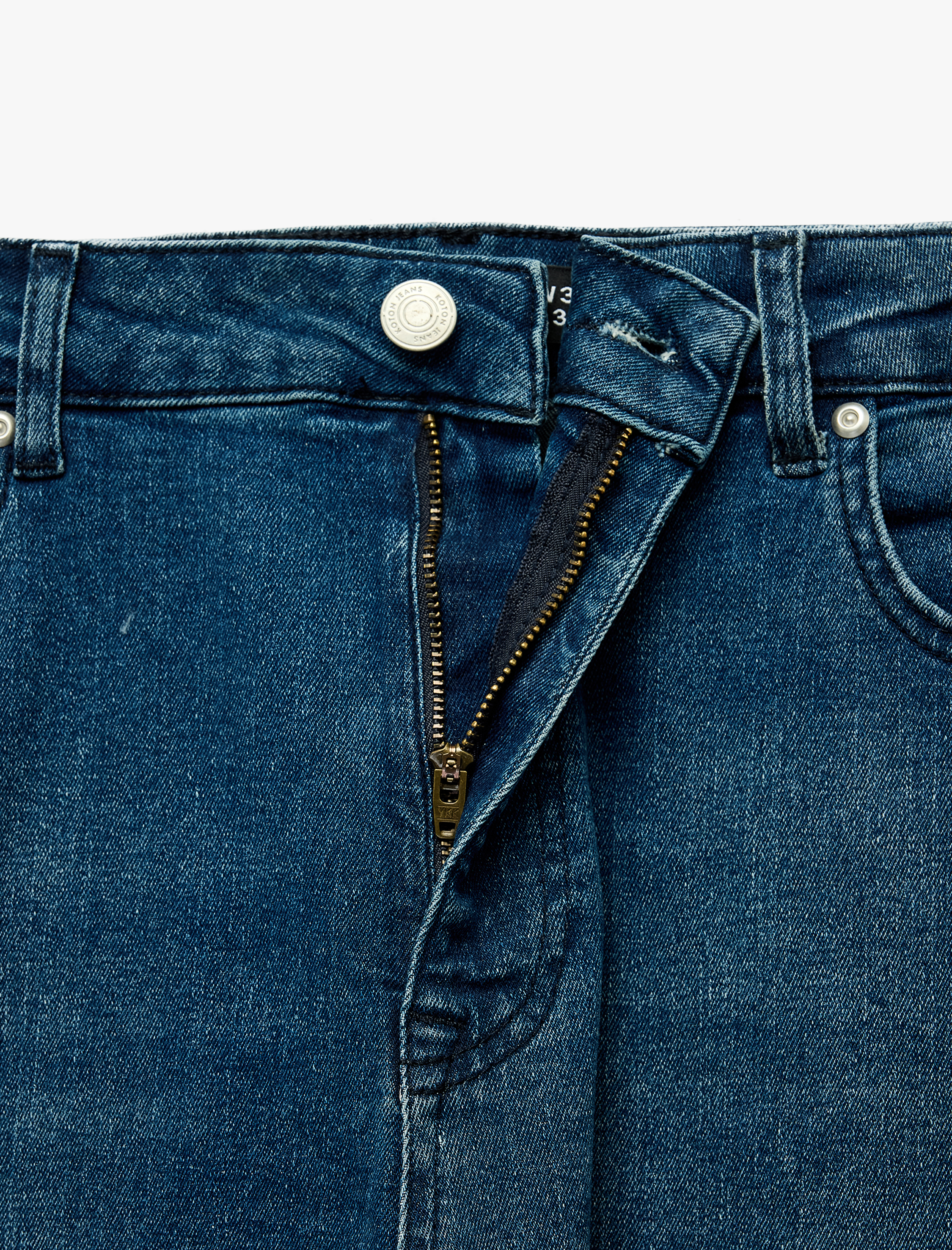   Normal Bel Cepli Pamuklu Tapered Jean Pantolon - Joe Jean