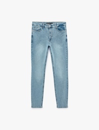 Pamuklu Normal Bel 5 Cepli Skinny Jean Pantolon - Michael Jean