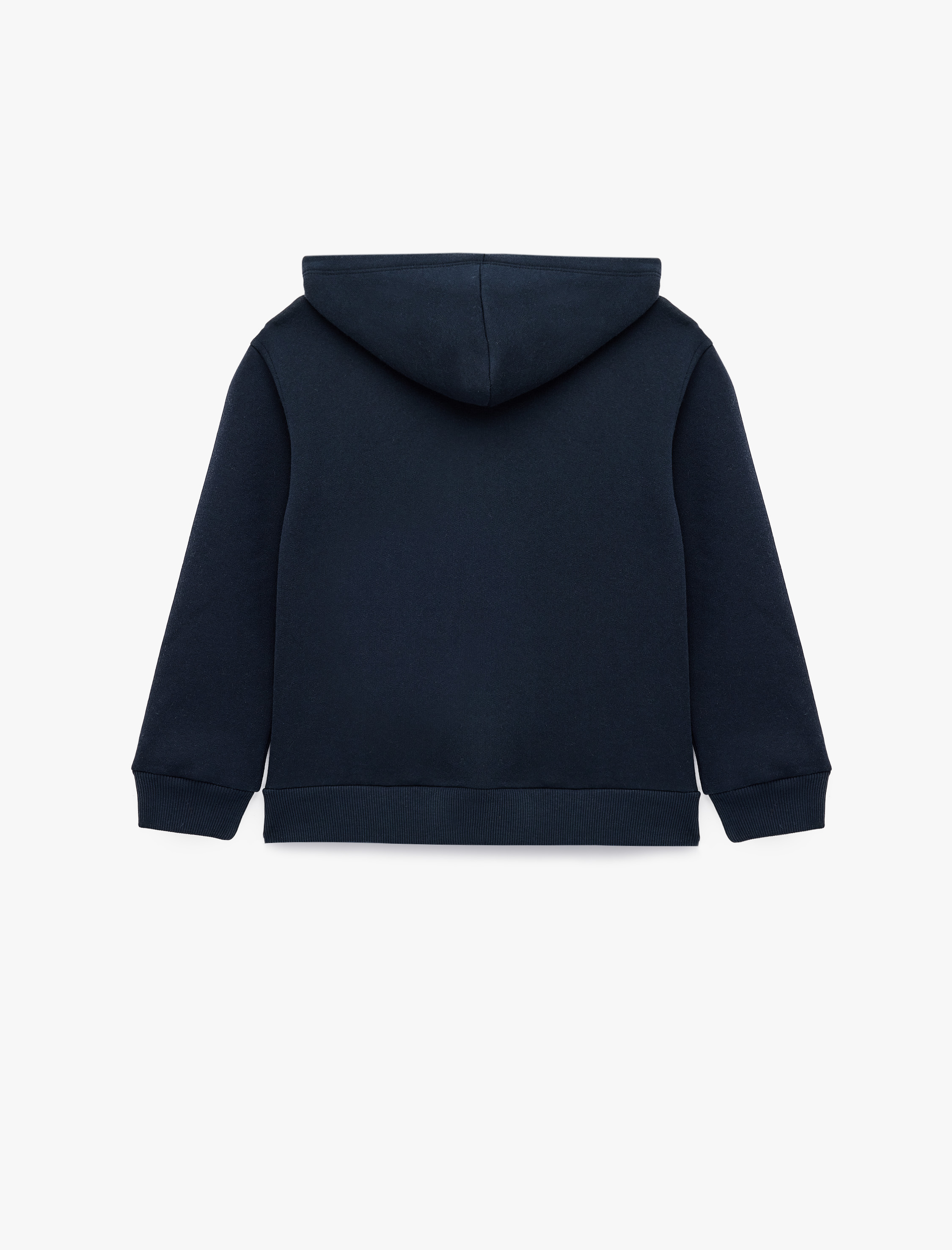 Kız Çocuk Leopar Desenli Yıldızlı Uzun Kollu Şardonlu Fermuarlı Kapşonlu Sweatshirt
