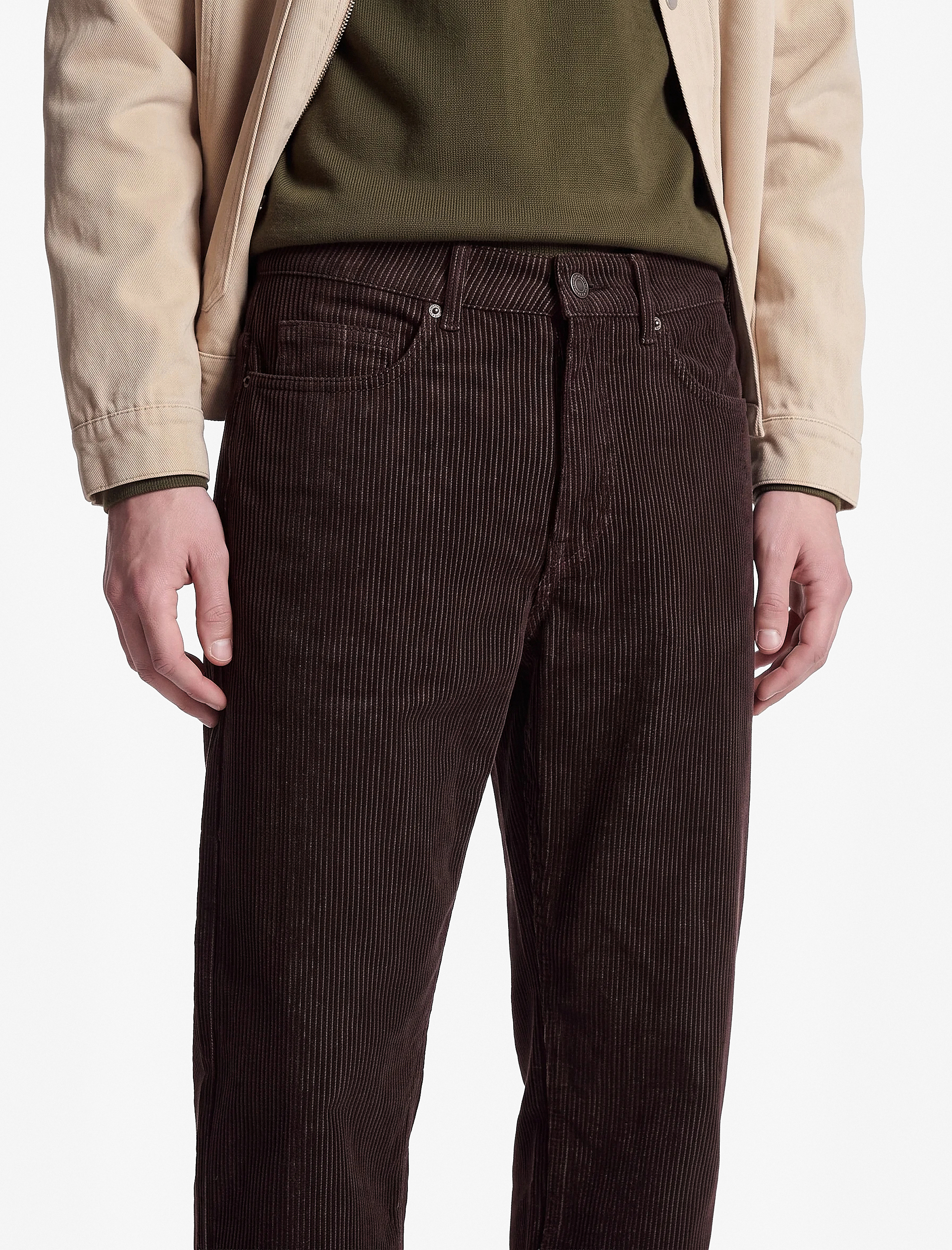   Normal Bel Pamuklu Cepli Loose Fit Jean Pantolon