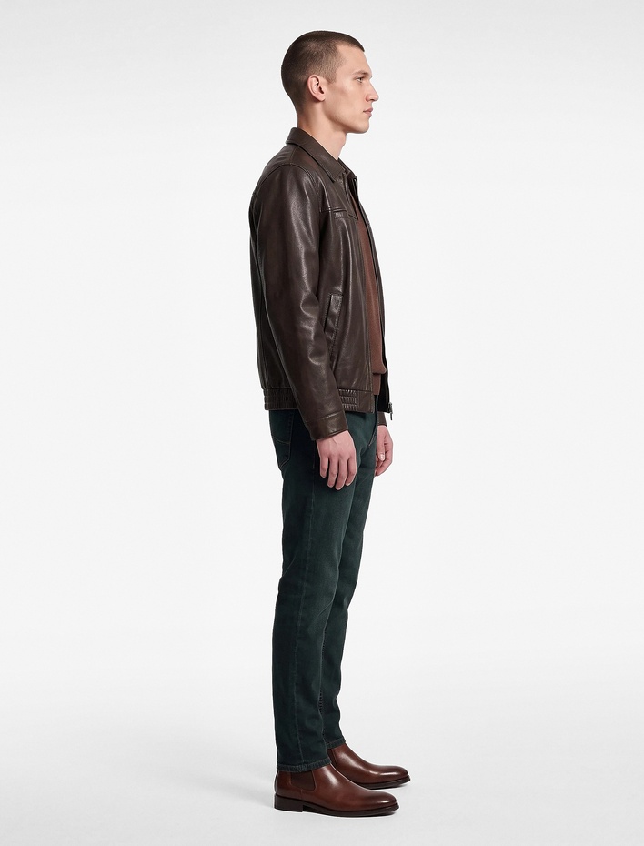  Pamuklu Cepli Normal Bel Slim Fit Jean Pantolon - Brad Jean