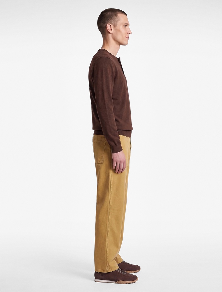  Cepli Bol Kesim Normal Bel Pamuklu Loose Fit Jean Pantolon