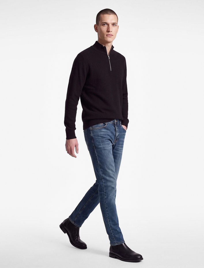  Normal Bel Cepli Pamuklu Slim Fit Jean Pantolon - Brad Jean