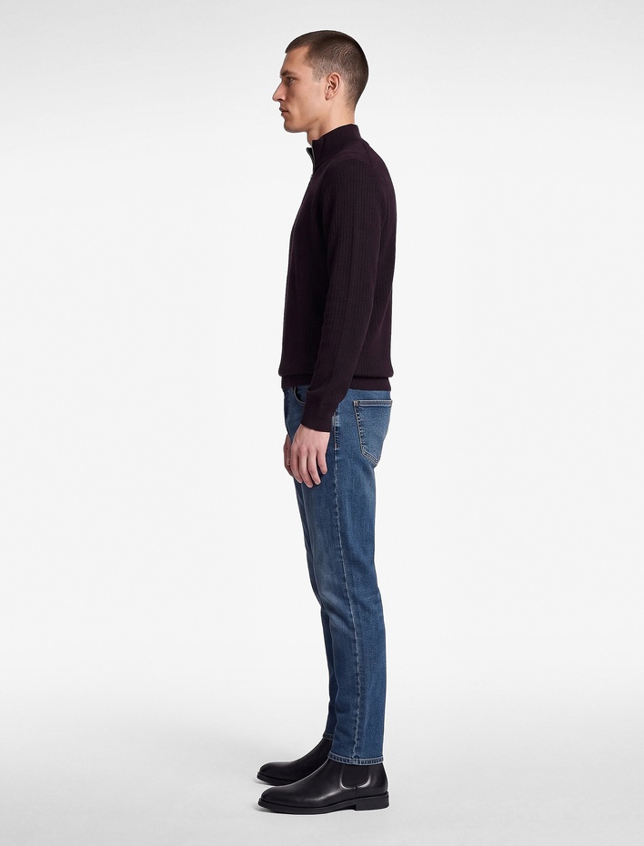  Normal Bel Cepli Pamuklu Slim Fit Jean Pantolon - Brad Jean
