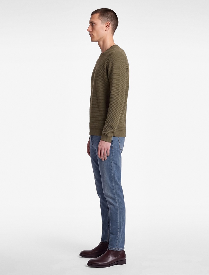  Cepli Normal Bel Pamuklu Slim Fit Jean Pantolon - Brad Jean