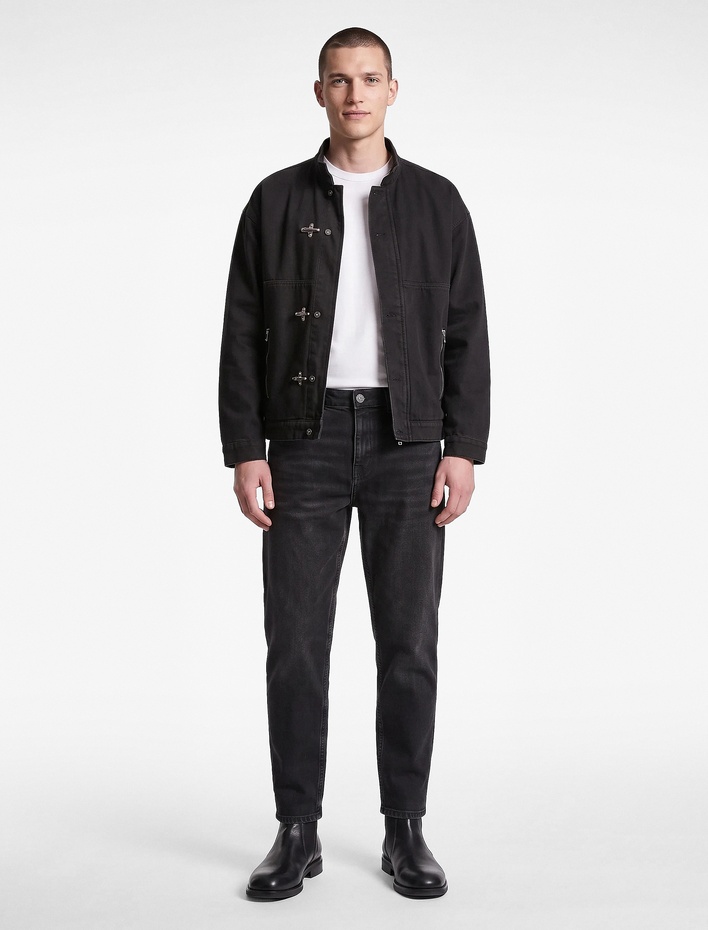  Pamuklu Cepli Normal Bel Tapered Fit Jean Pantolon - Joe Jean