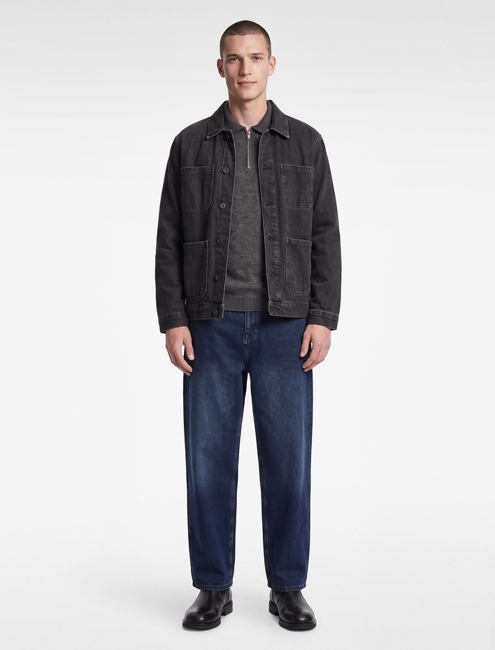  Rahat Kesim Pamuklu Cepli Super Baggy Jean Pantolon