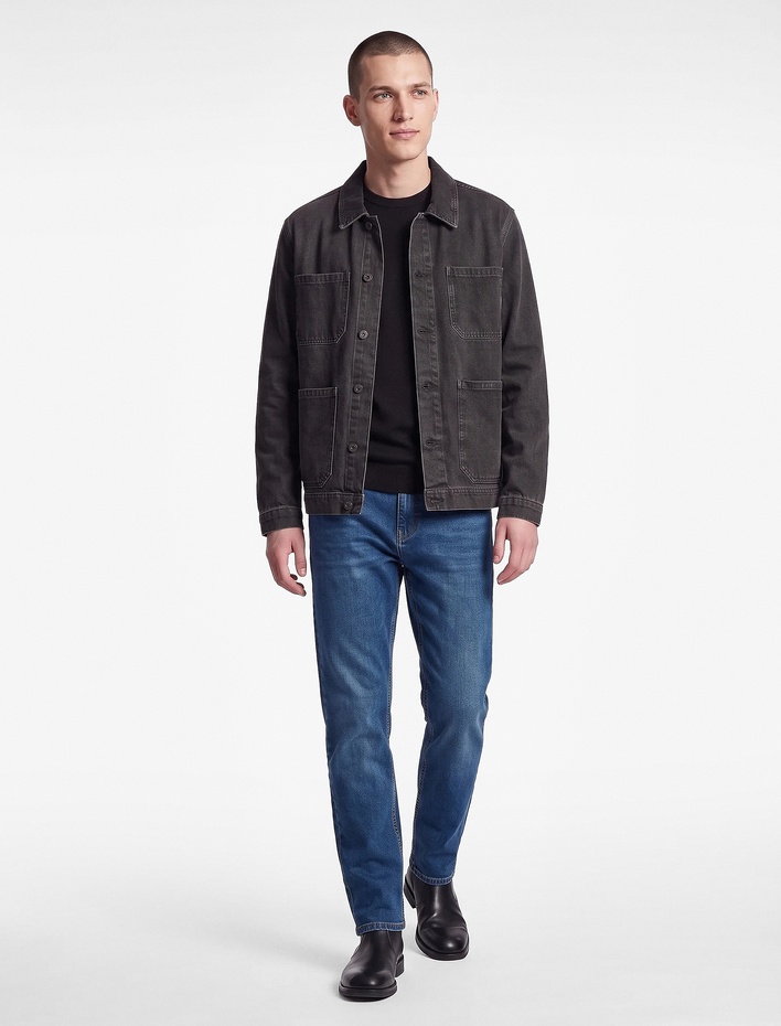  Normal Bel Cepli Pamuklu Straight Fit Jean Pantolon - Mark Jean