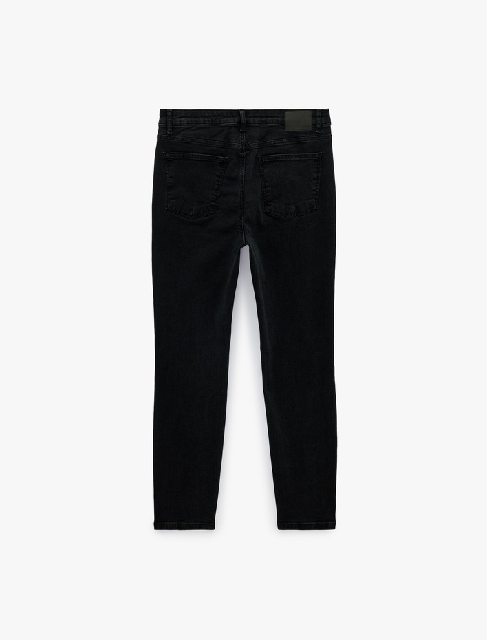  Normal Bel 5 Cepli Pamuklu Skinny Fit Jean Pantolon - Michael Jean
