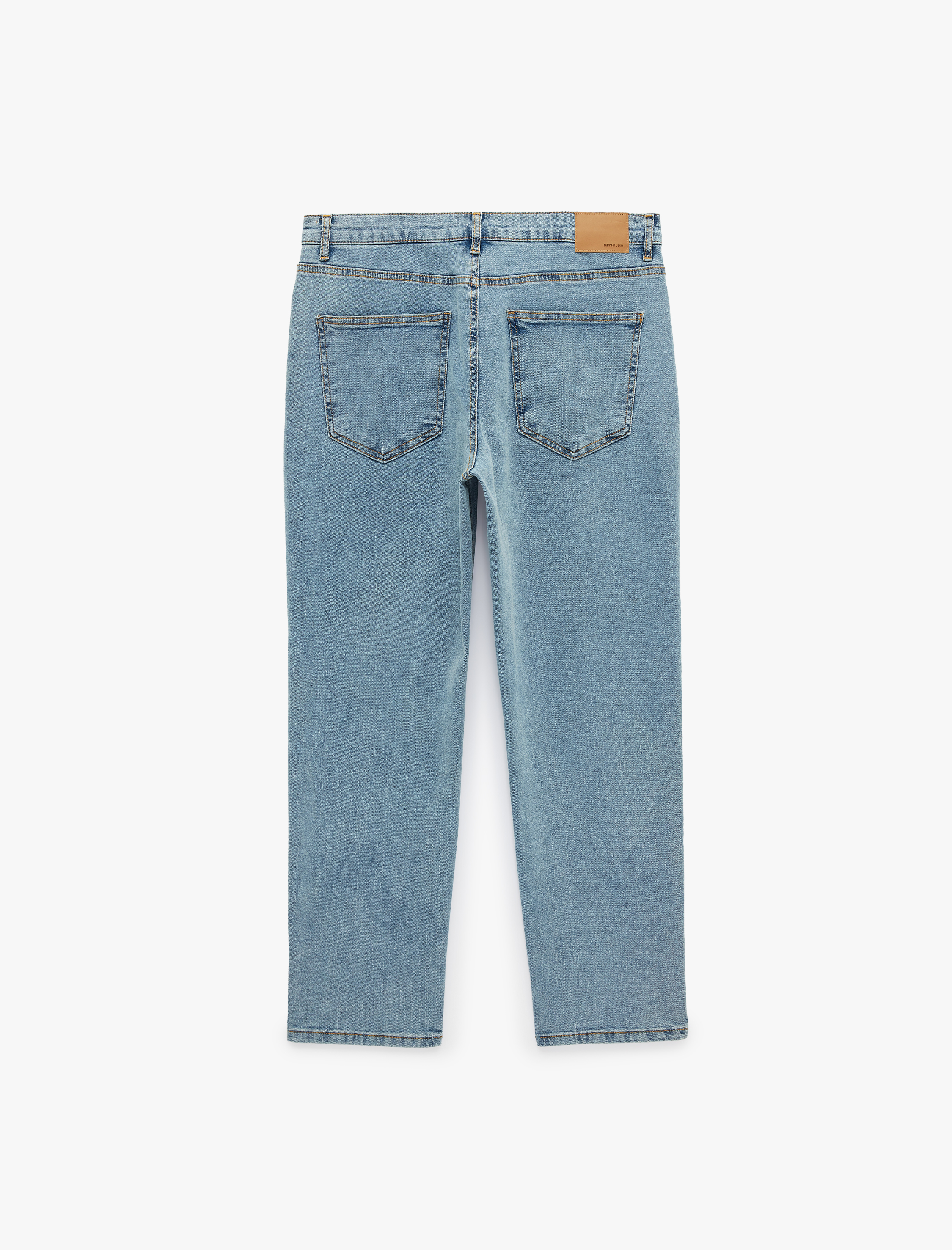   Normal Bel Cepli Pamuklu Tapered Jean Pantolon - Joe Jean