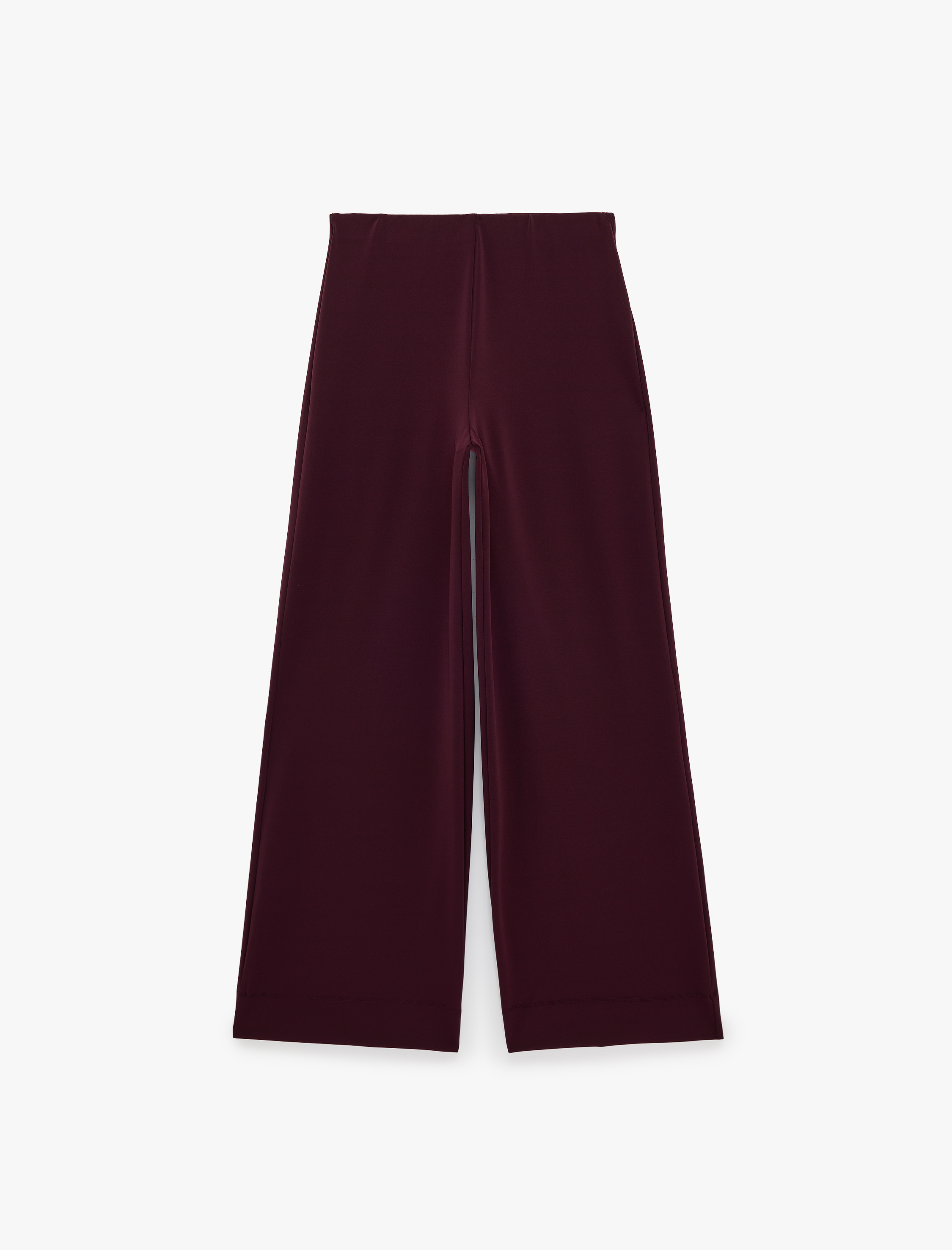   Beli Lastikli Uzun Geniş Paça Pantolon