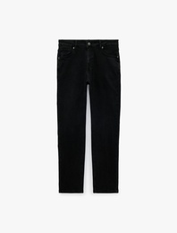 Normal Bel Beş Cepli Pamuklu Slim Fit Jean Pantolon - Brad Jean
