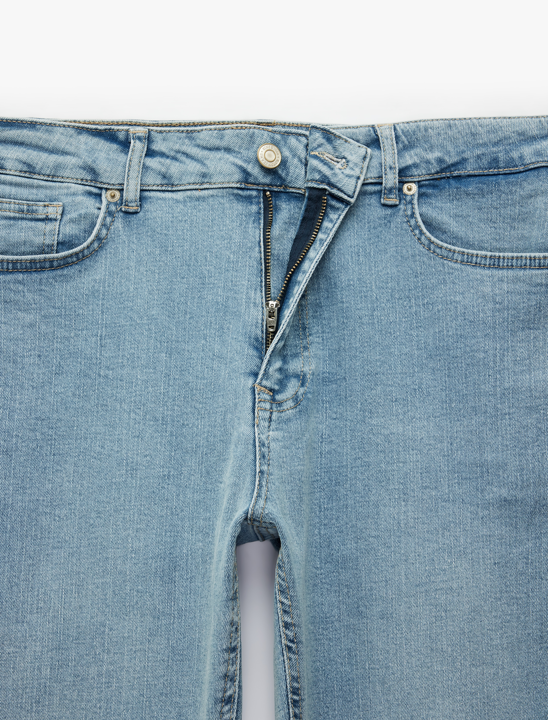   Pamuklu Normal Bel 5 Cepli Slim Fit Jean Pantolon - Brad Jean