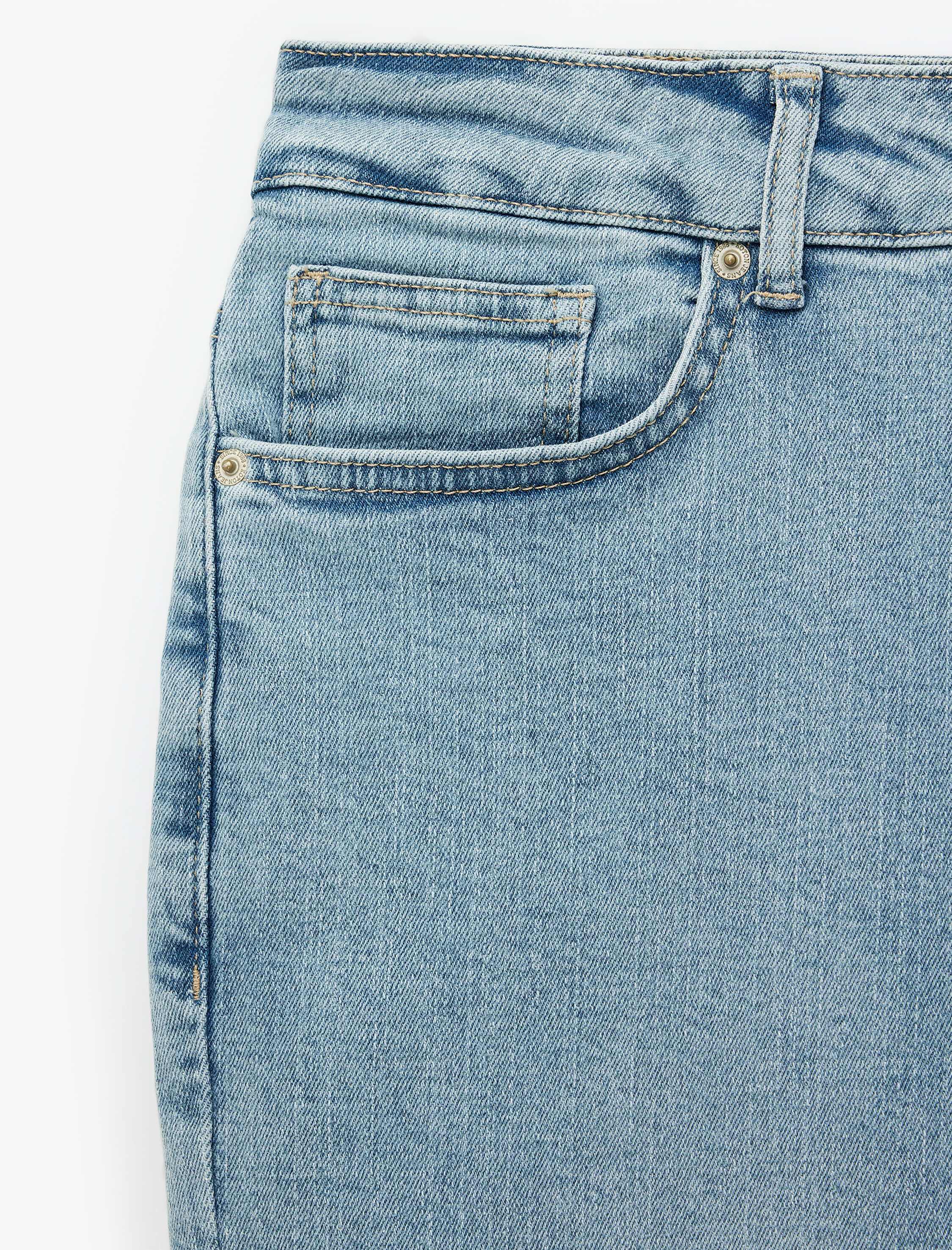   Pamuklu Normal Bel 5 Cepli Slim Fit Jean Pantolon - Brad Jean