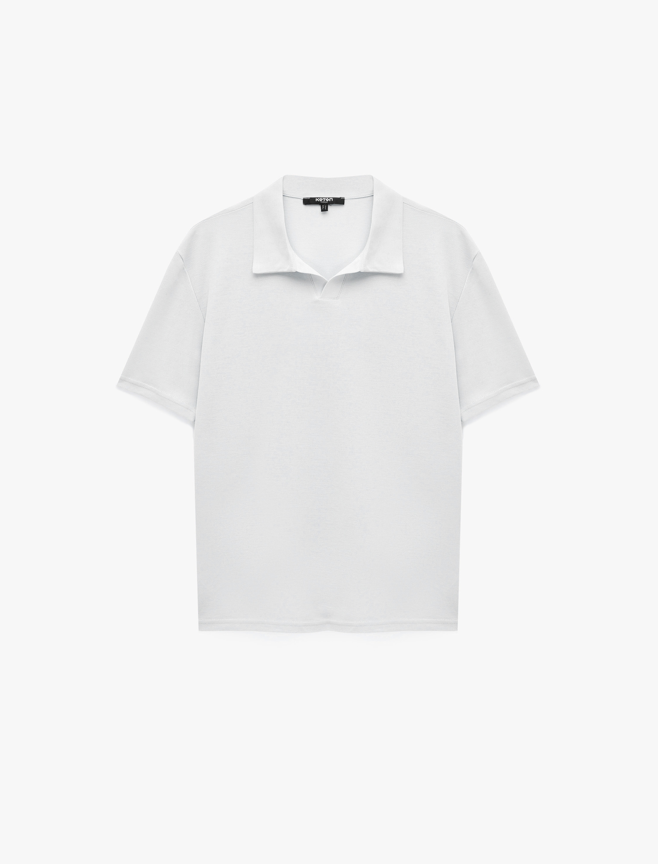   Pamuklu Pike Kumaş Regular Fit Kısa Kollu Polo Yaka Tişört