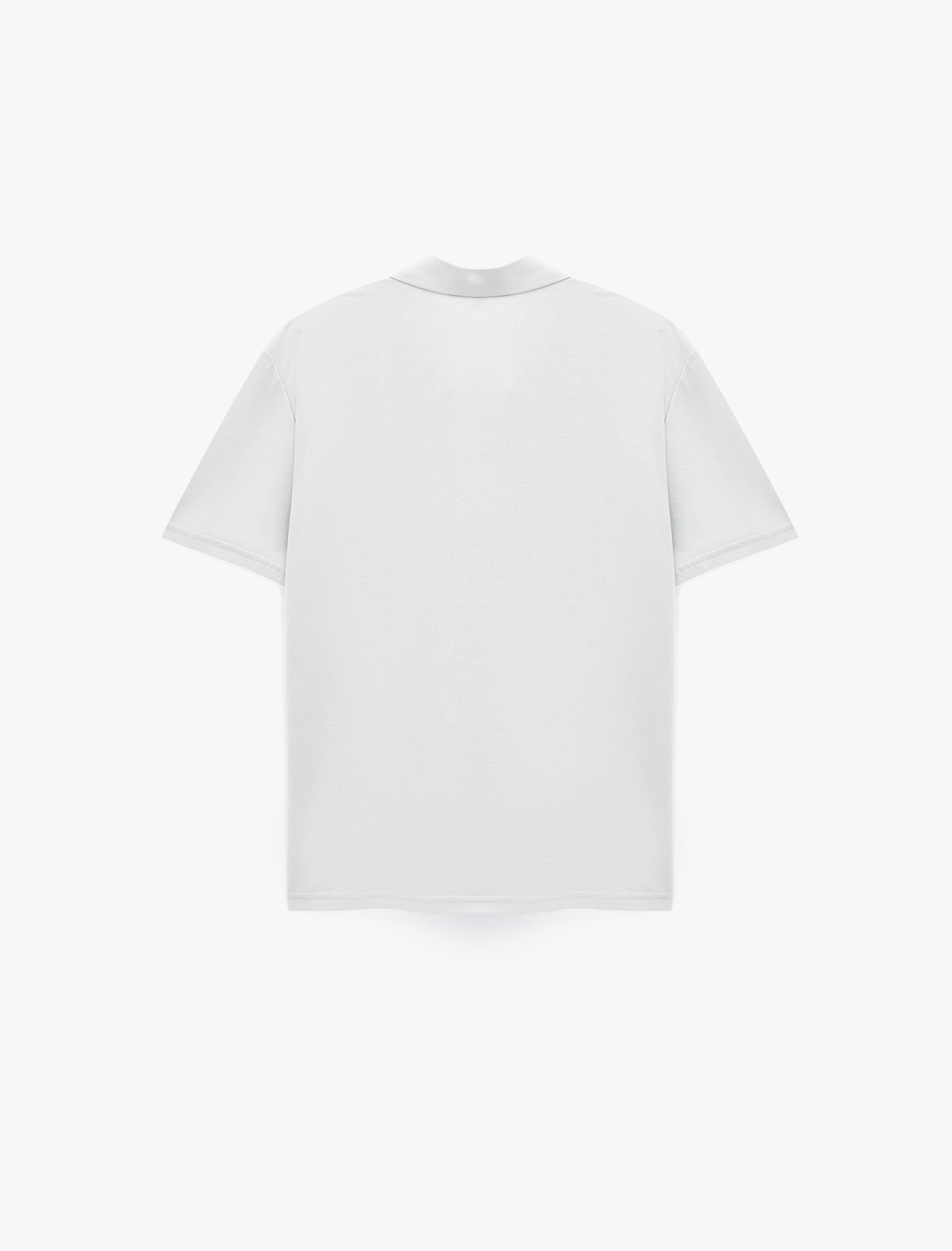   Pamuklu Pike Kumaş Regular Fit Kısa Kollu Polo Yaka Tişört