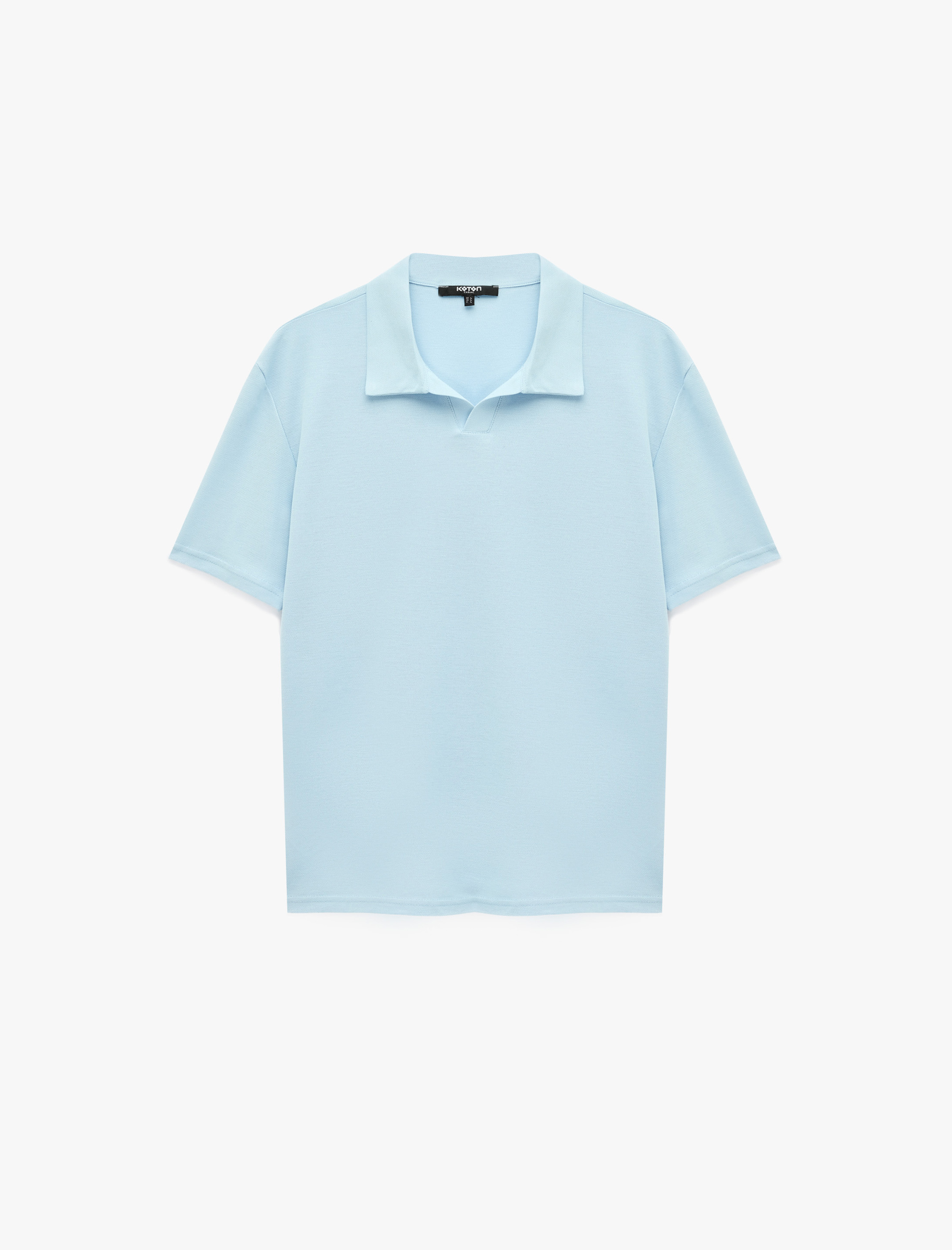   Pamuklu Pike Kumaş Regular Fit Kısa Kollu Polo Yaka Tişört