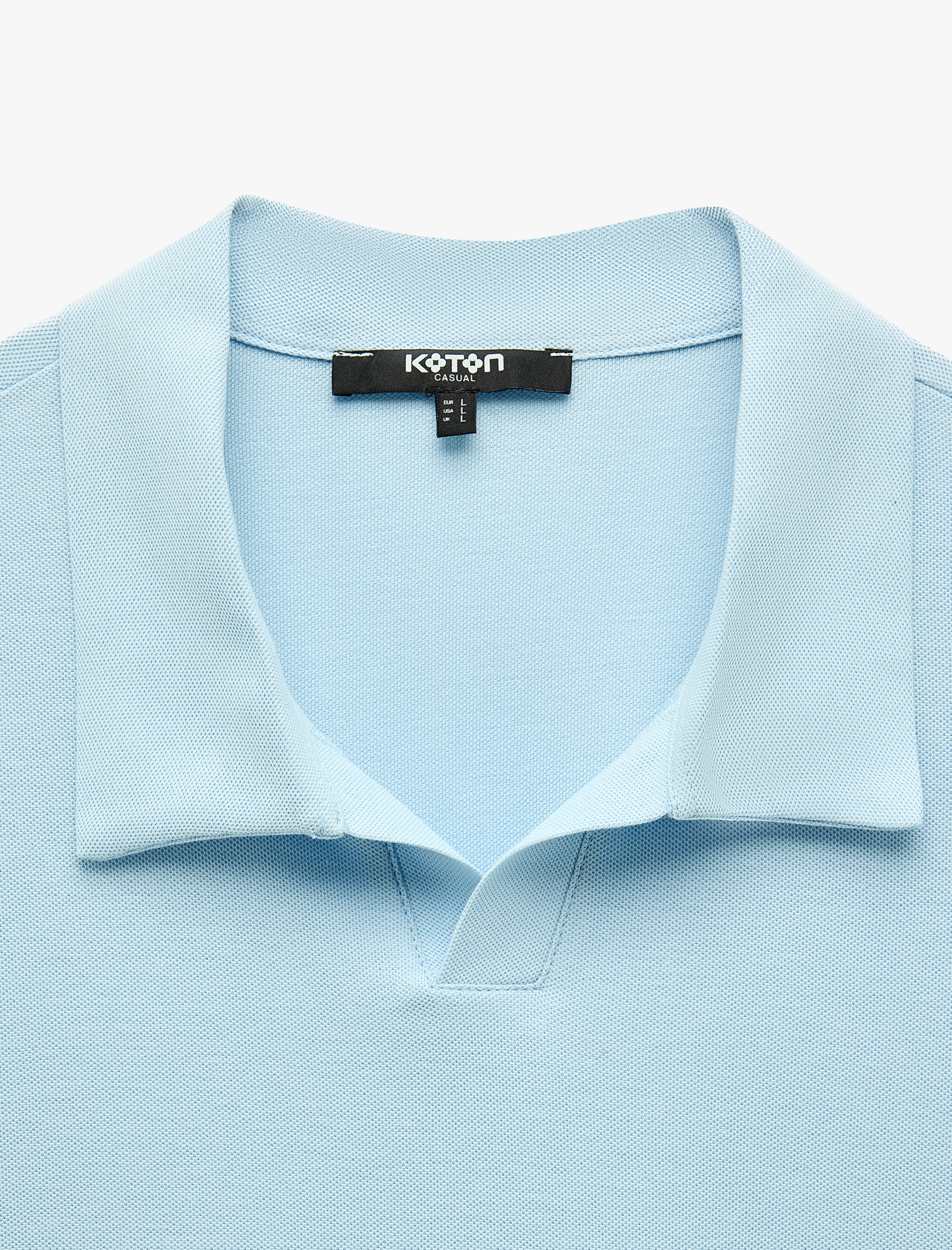   Pamuklu Pike Kumaş Regular Fit Kısa Kollu Polo Yaka Tişört
