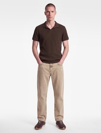 Regular Fit Kısa Kollu Pamuklu Polo Yaka Tişört