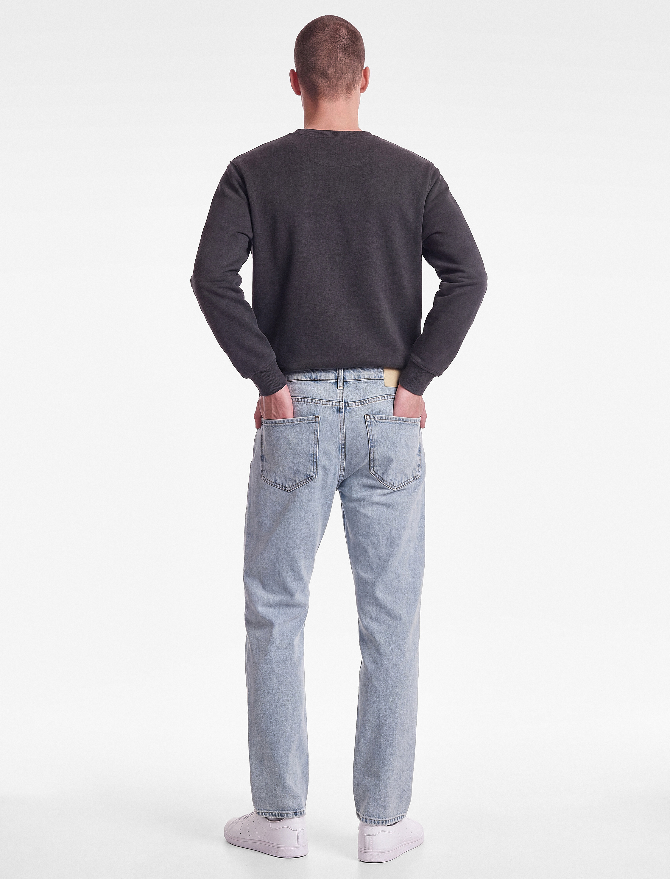   Pamuklu Normal Bel Cepli Straight Fit Jean Pantolon - Mark Jean
