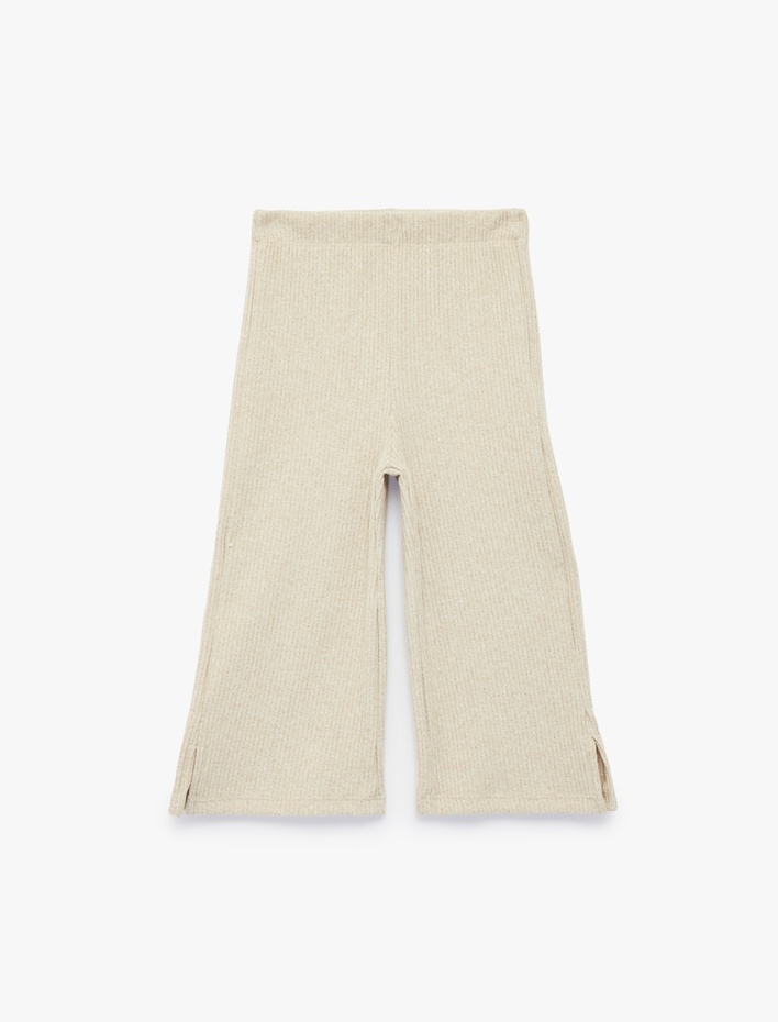 Kız Bebek Kaşkorse Fiyonklu Beli Lastikli Basic Pantolon