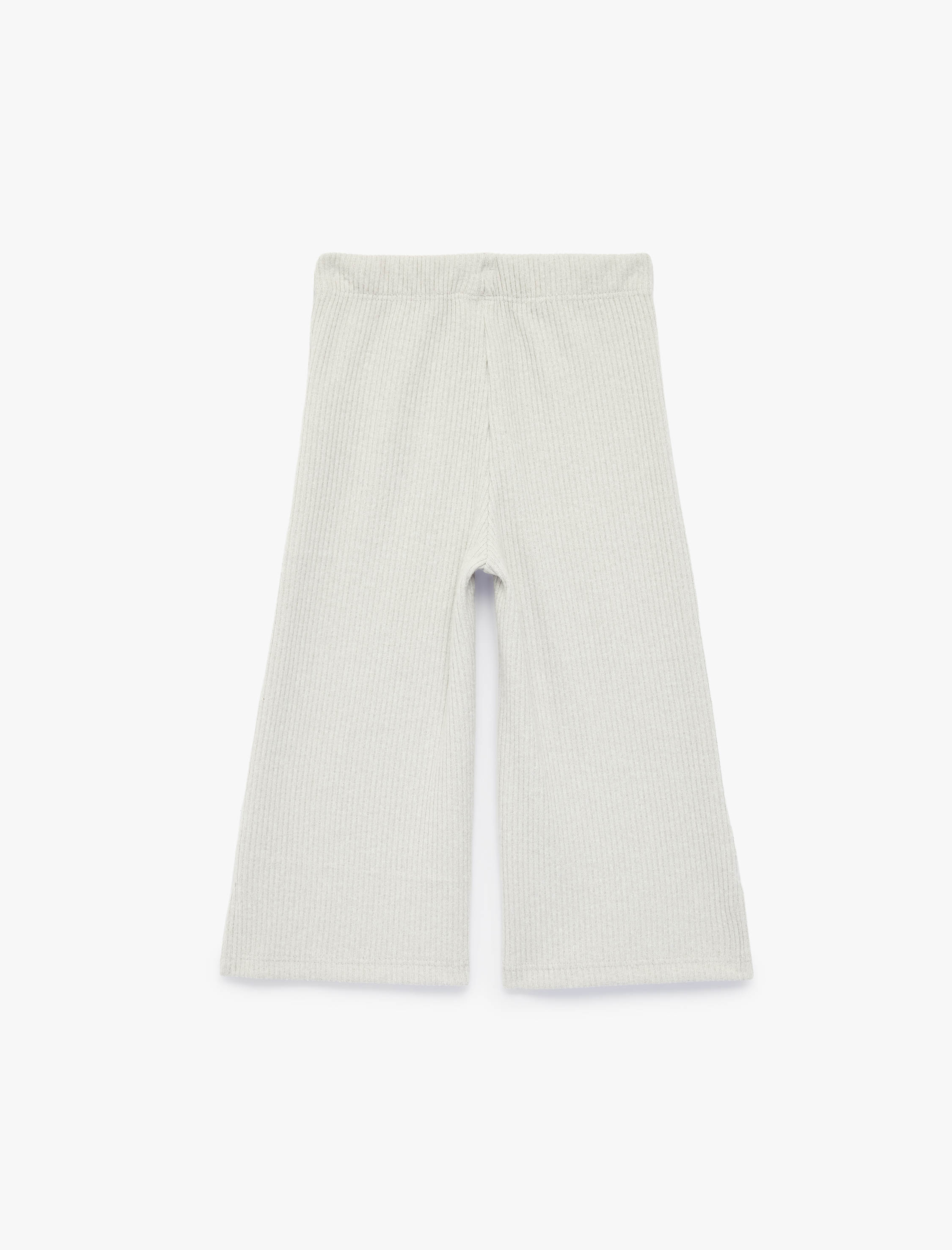  Kız Bebek Kaşkorse Fiyonklu Beli Lastikli Basic Pantolon