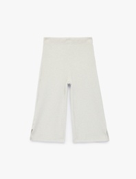 Kaşkorse Fiyonklu Beli Lastikli Basic Pantolon