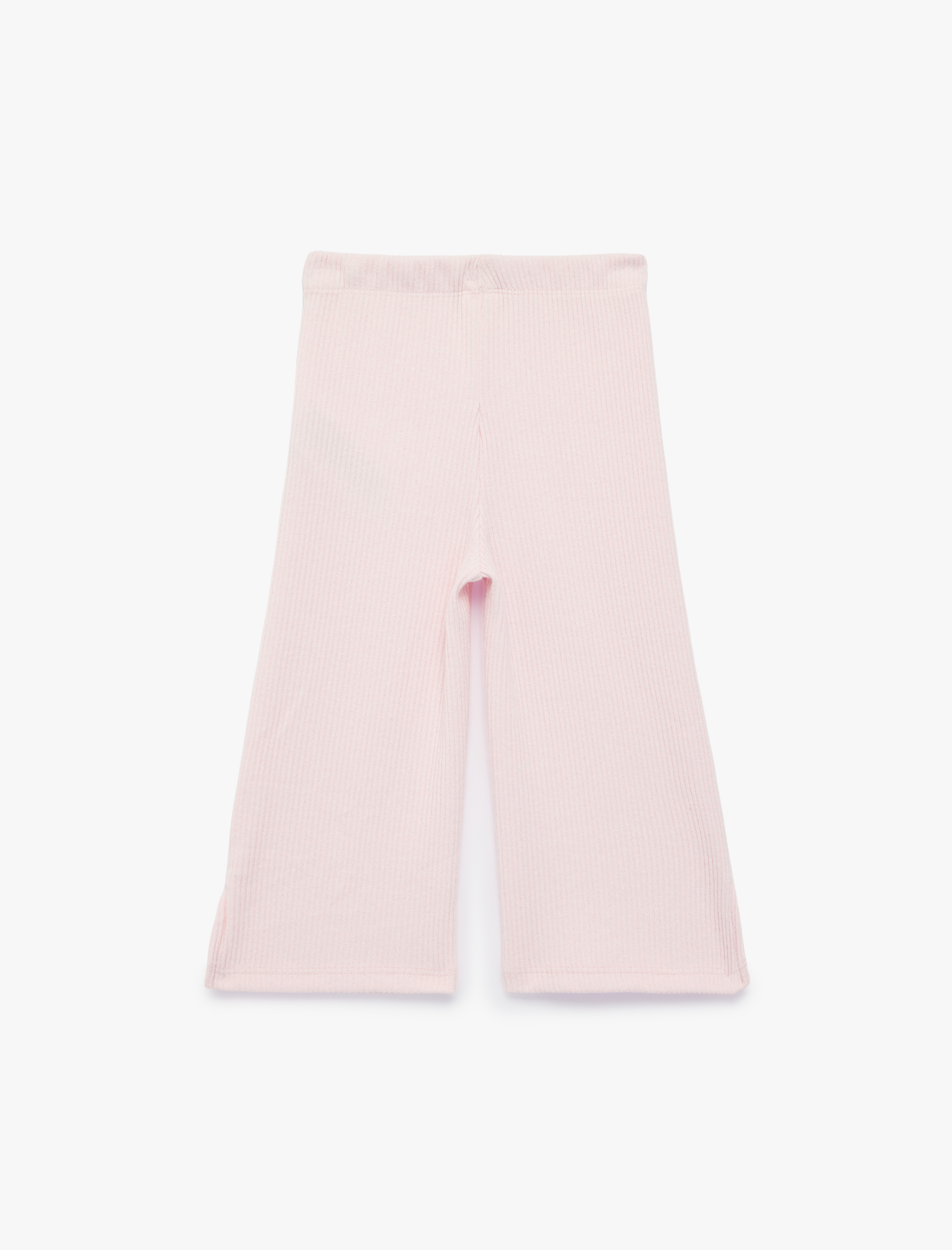  Kız Bebek Kaşkorse Fiyonklu Beli Lastikli Basic Pantolon