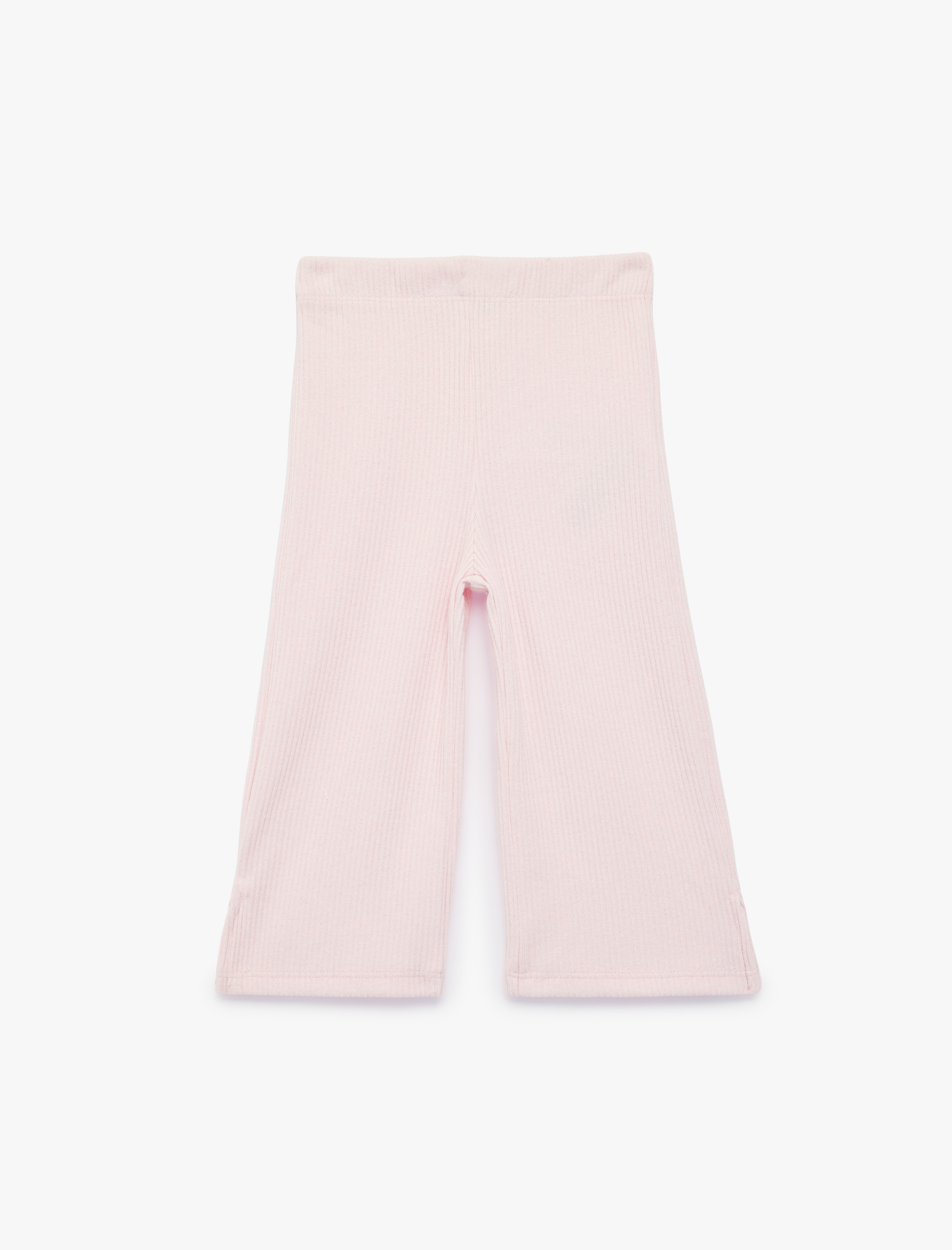  Kız Bebek Kaşkorse Fiyonklu Beli Lastikli Basic Pantolon