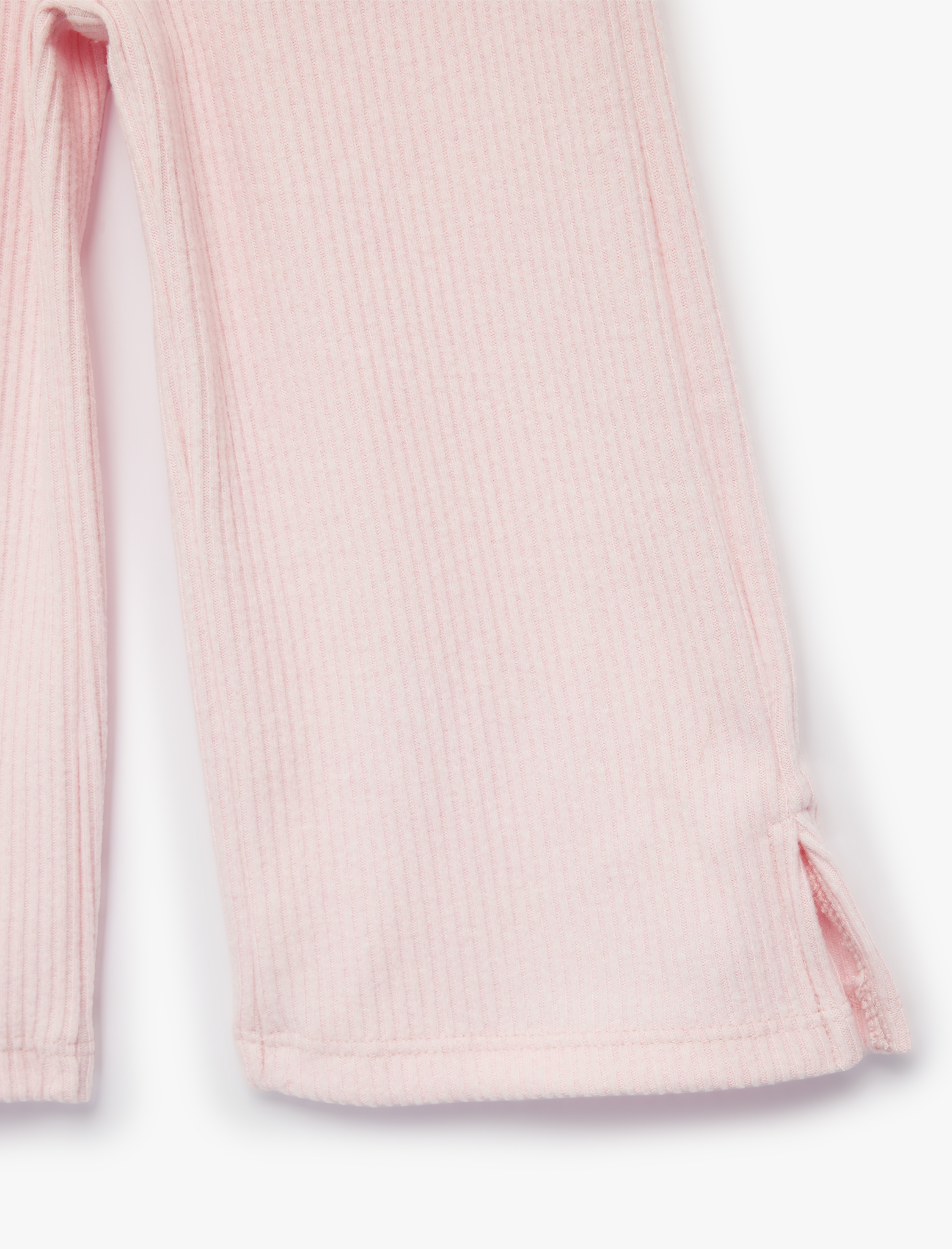  Kız Bebek Kaşkorse Fiyonklu Beli Lastikli Basic Pantolon