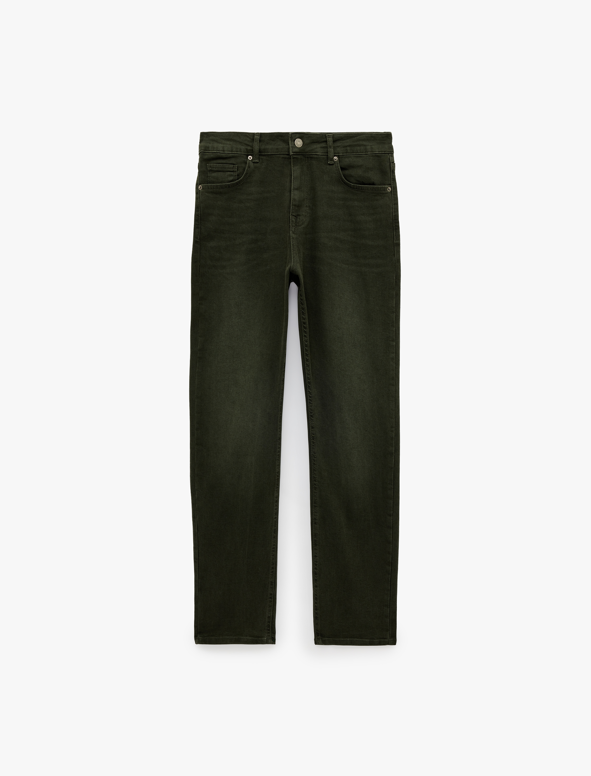   Pamuklu 5 Cepli Normal Bel Slim Fit Jean Pantolon - Brad Jean