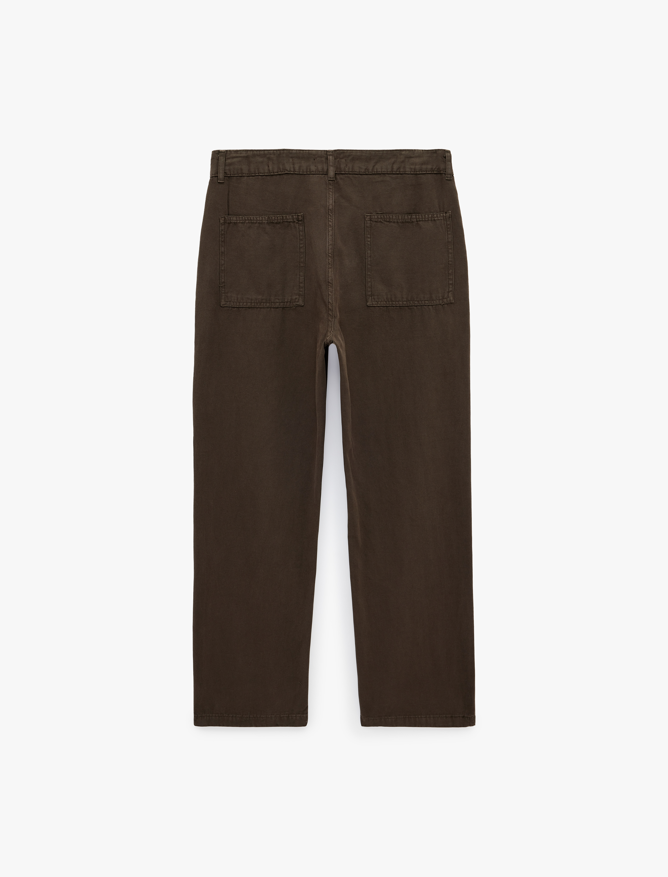   Pamuklu Büyük Cepli Gabardin Pantolon