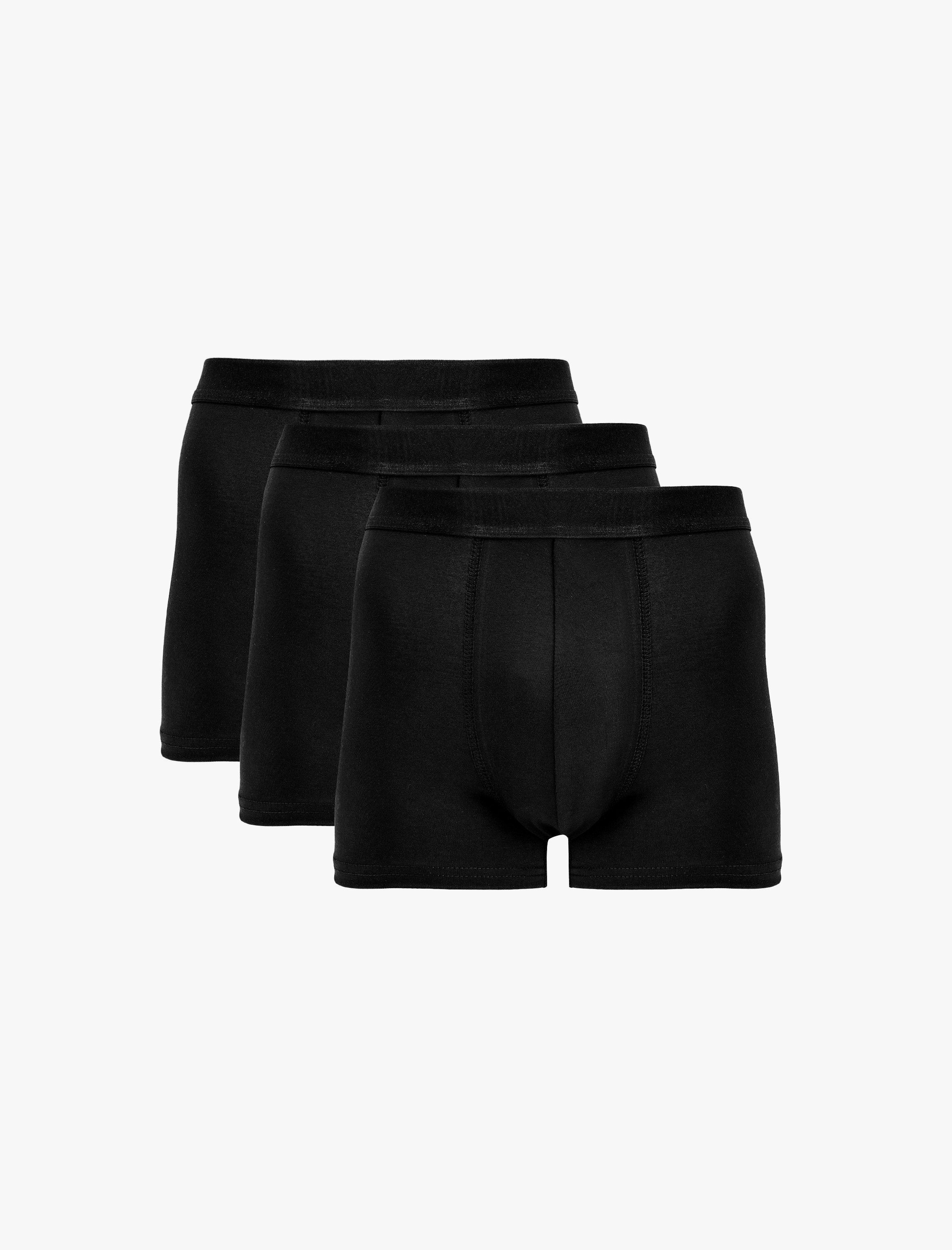   Rahat Kalıp Pamuklu Basic 3’lü Boxer Seti
