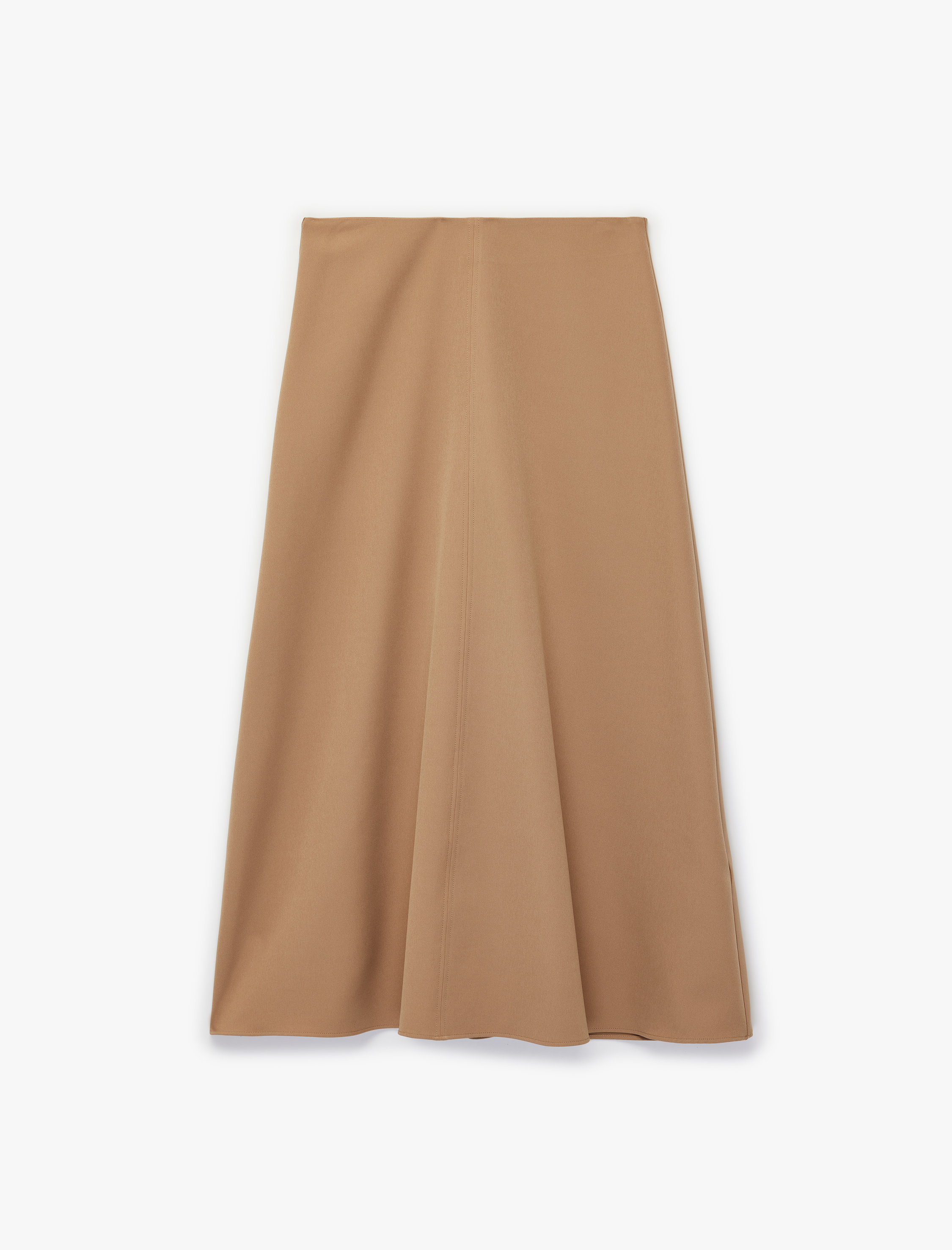   Yüksek Bel Regular Fit Kloş Maxi Etek