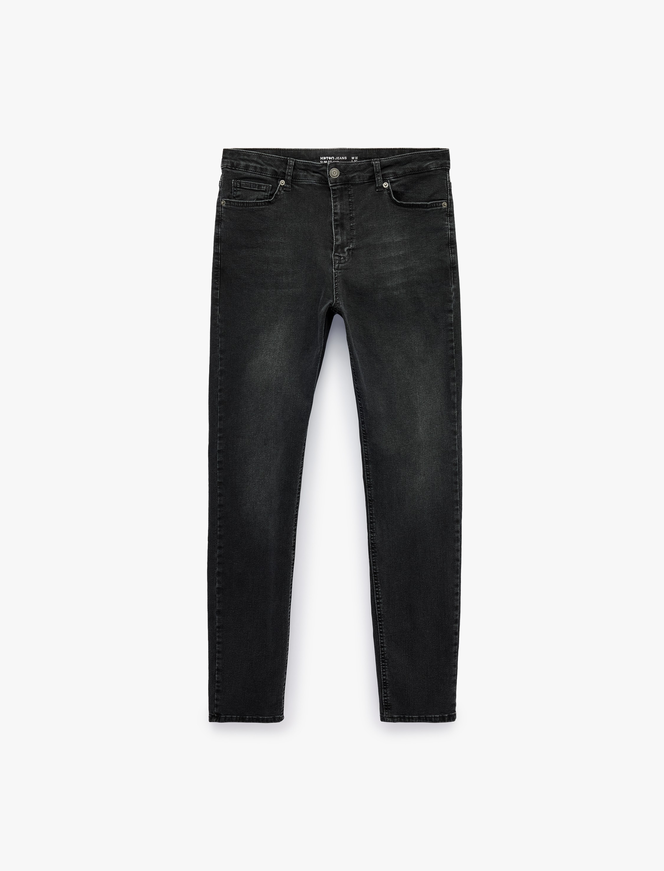   Pamuklu Normal Bel Cepli Slim Fit Jean Pantolon - Slim Fit Jeans