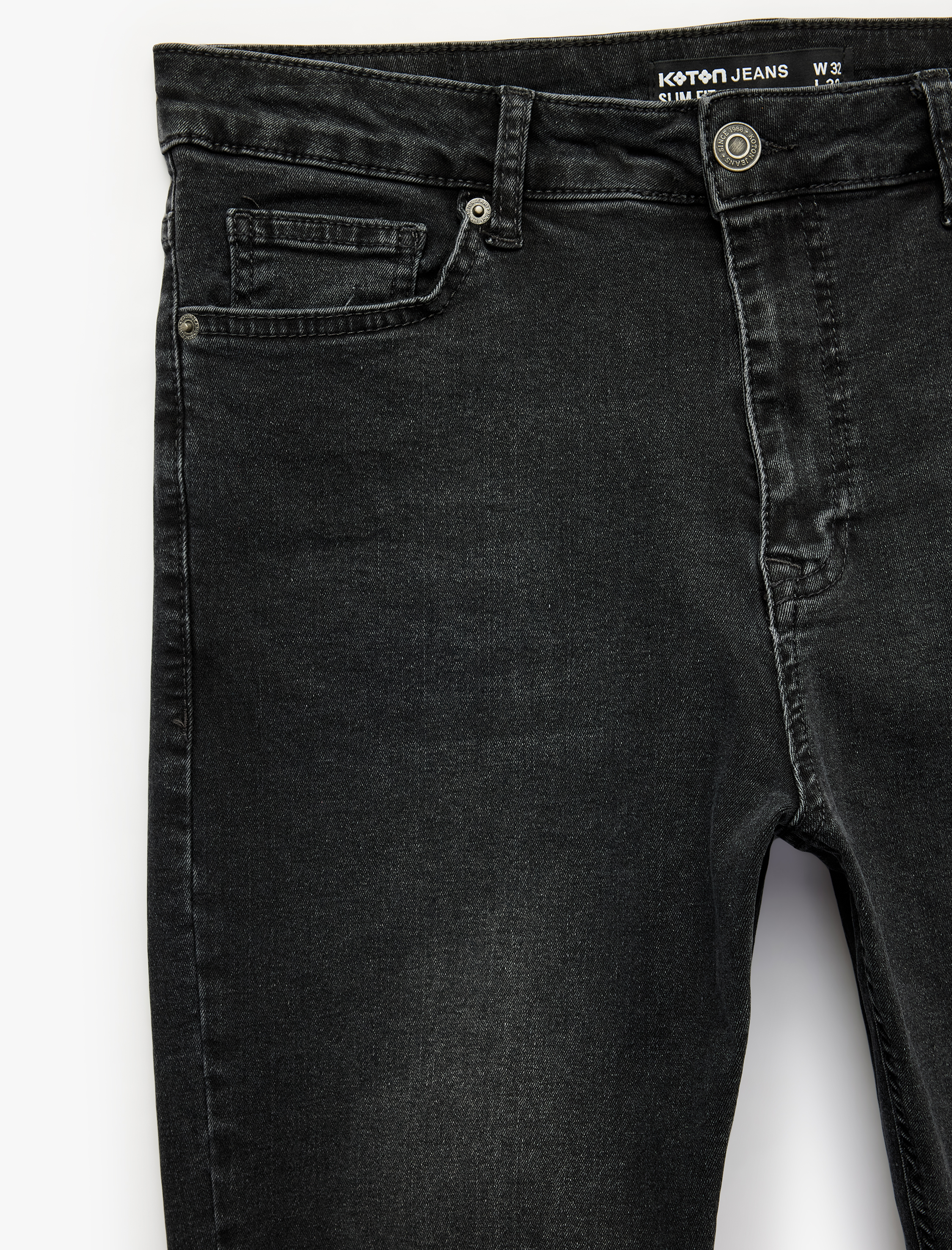   Pamuklu Normal Bel Cepli Slim Fit Jean Pantolon - Slim Fit Jeans