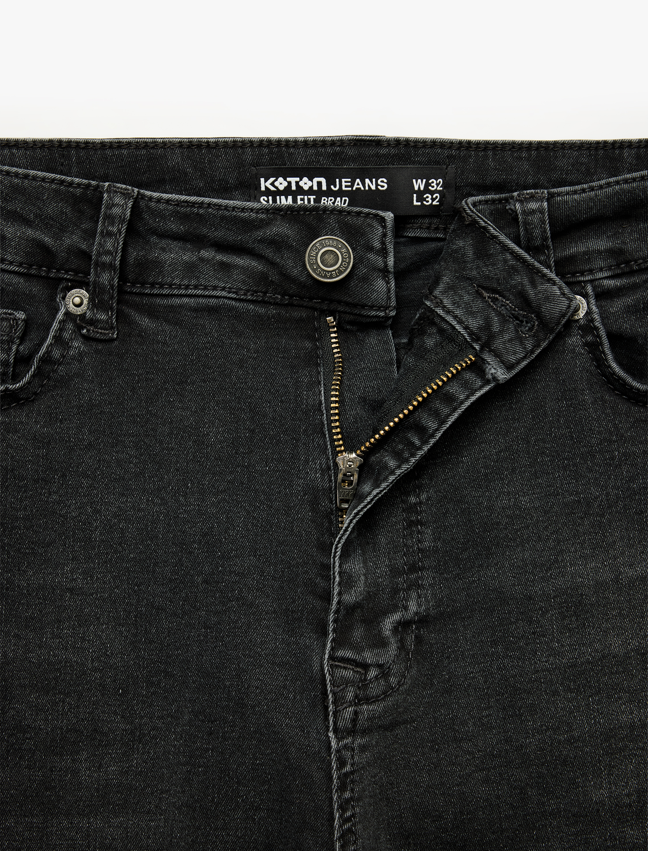   Pamuklu Normal Bel Cepli Slim Fit Jean Pantolon - Slim Fit Jeans
