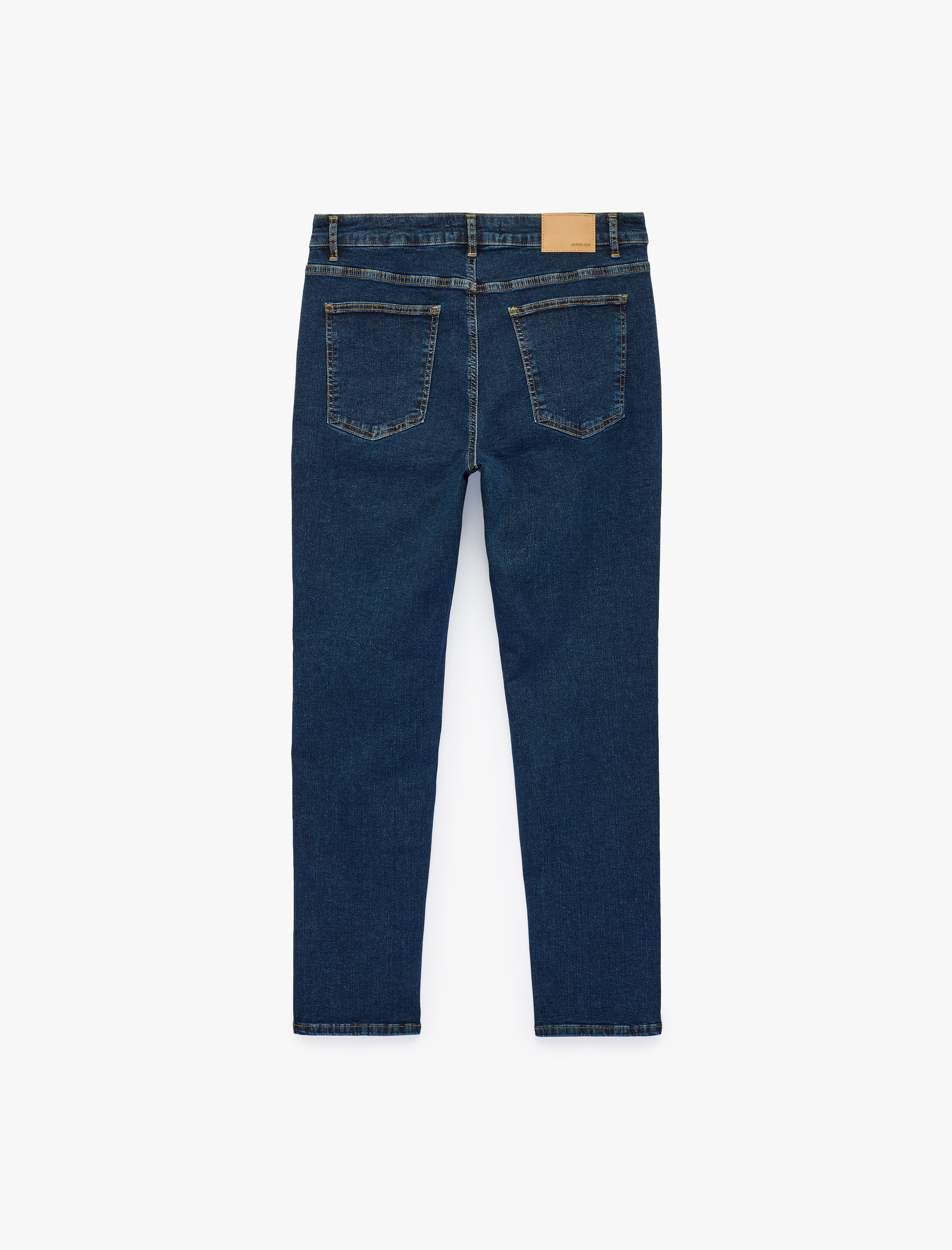   Normal Bel Cepli Pamuklu Slim Fit Jean Pantolon - Slim Fit Brad Jeans