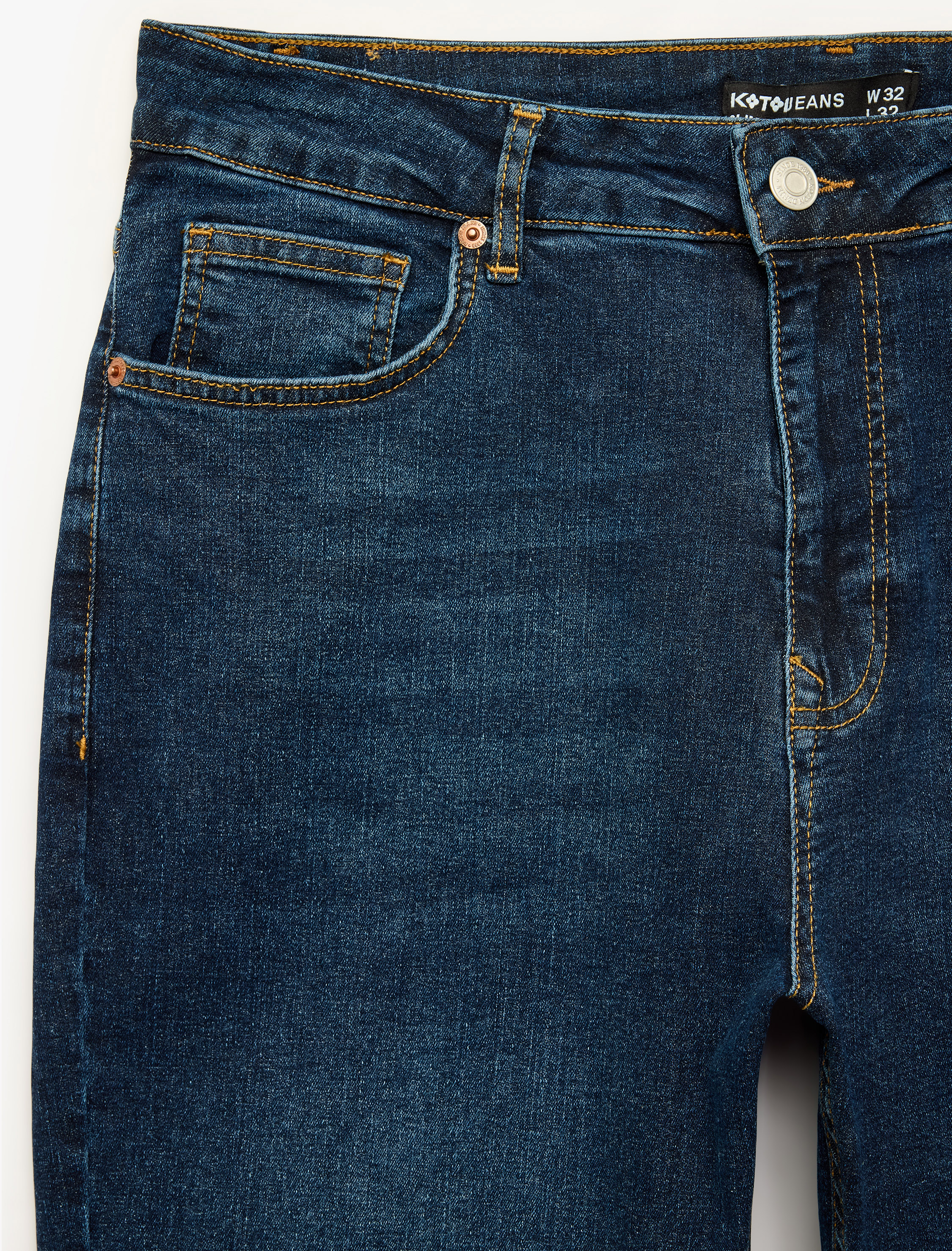   Normal Bel Cepli Pamuklu Slim Fit Jean Pantolon - Slim Fit Brad Jeans