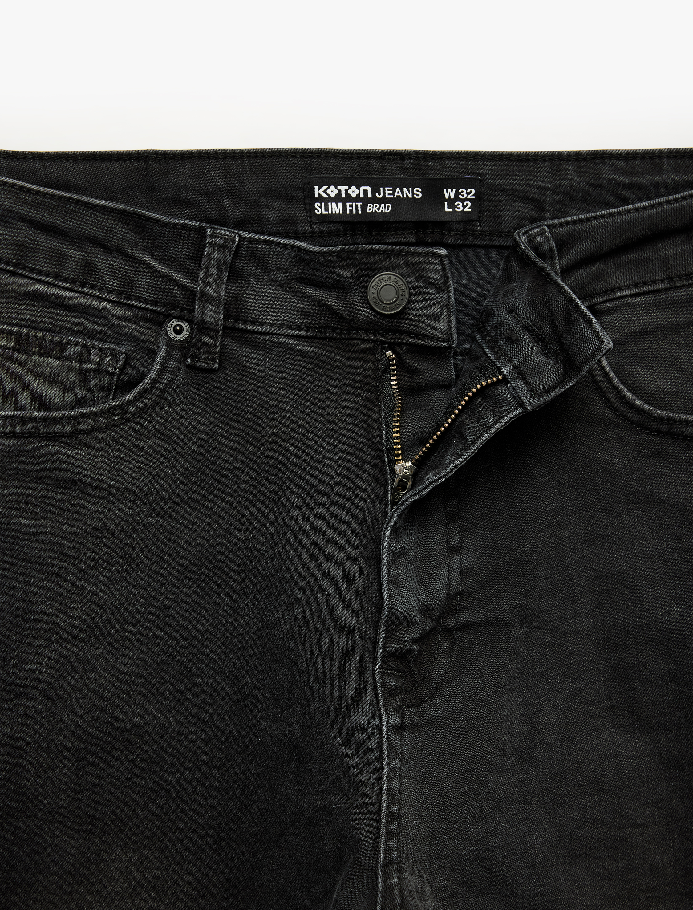   Pamuklu Normal Bel Beş Cepli Slim Fit Jean Pantolon - Slim Fit Jeans