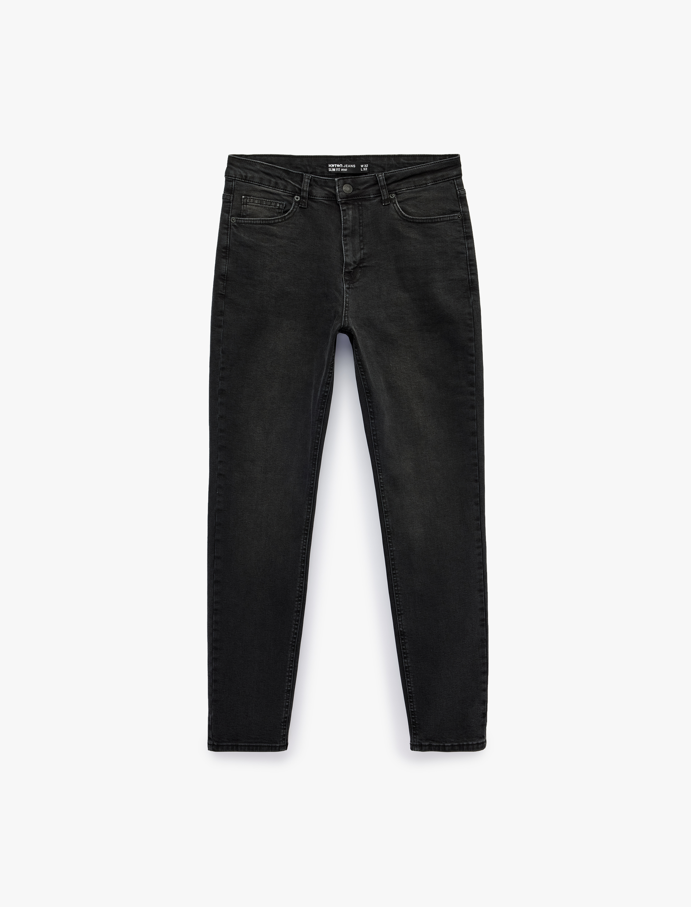   Pamuklu Normal Bel Beş Cepli Slim Fit Jean Pantolon - Slim Fit Jeans