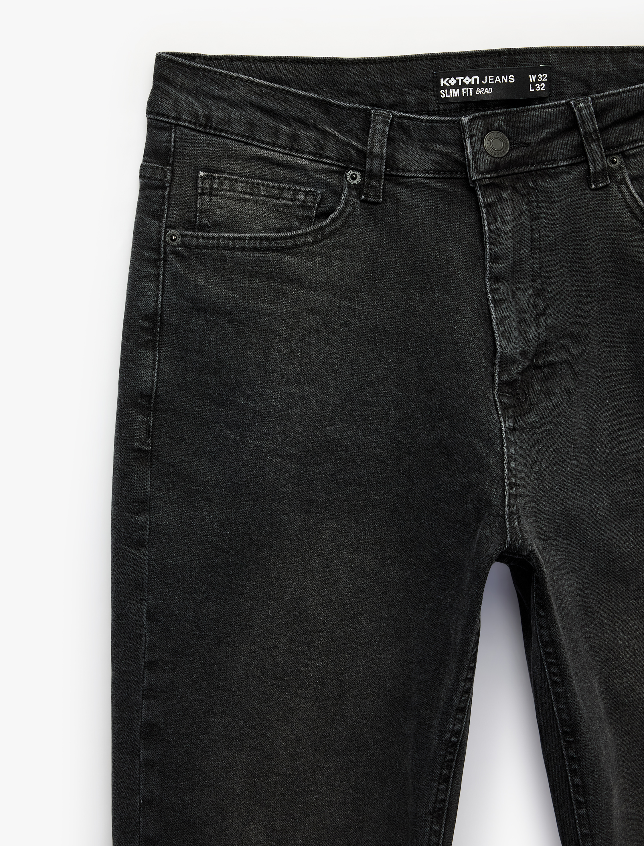   Pamuklu Normal Bel Beş Cepli Slim Fit Jean Pantolon - Slim Fit Jeans