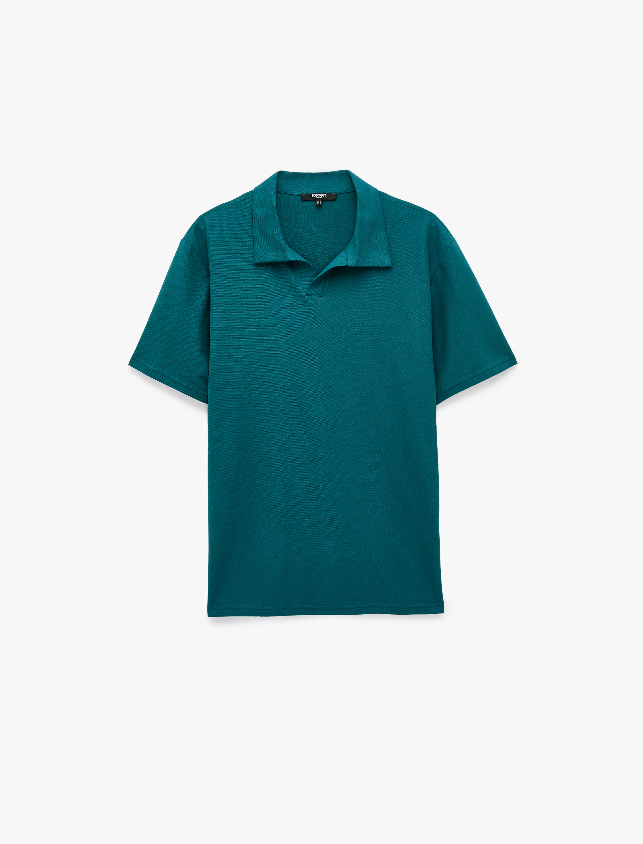   Pamuklu Pike Kumaş Regular Fit Kısa Kollu Polo Yaka Tişört