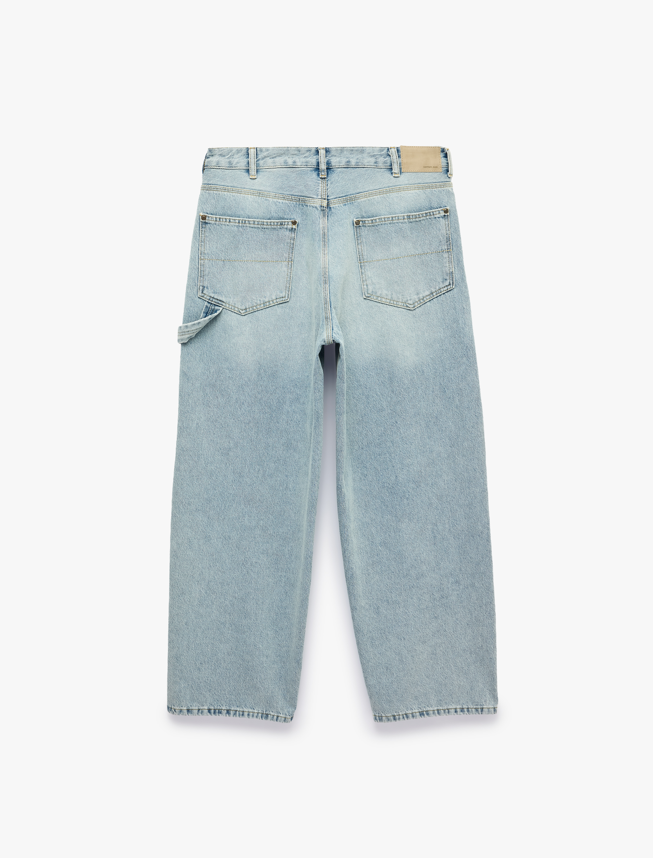   Cepli Pamuklu Normal Paça Oversize Super Baggy Pantolon