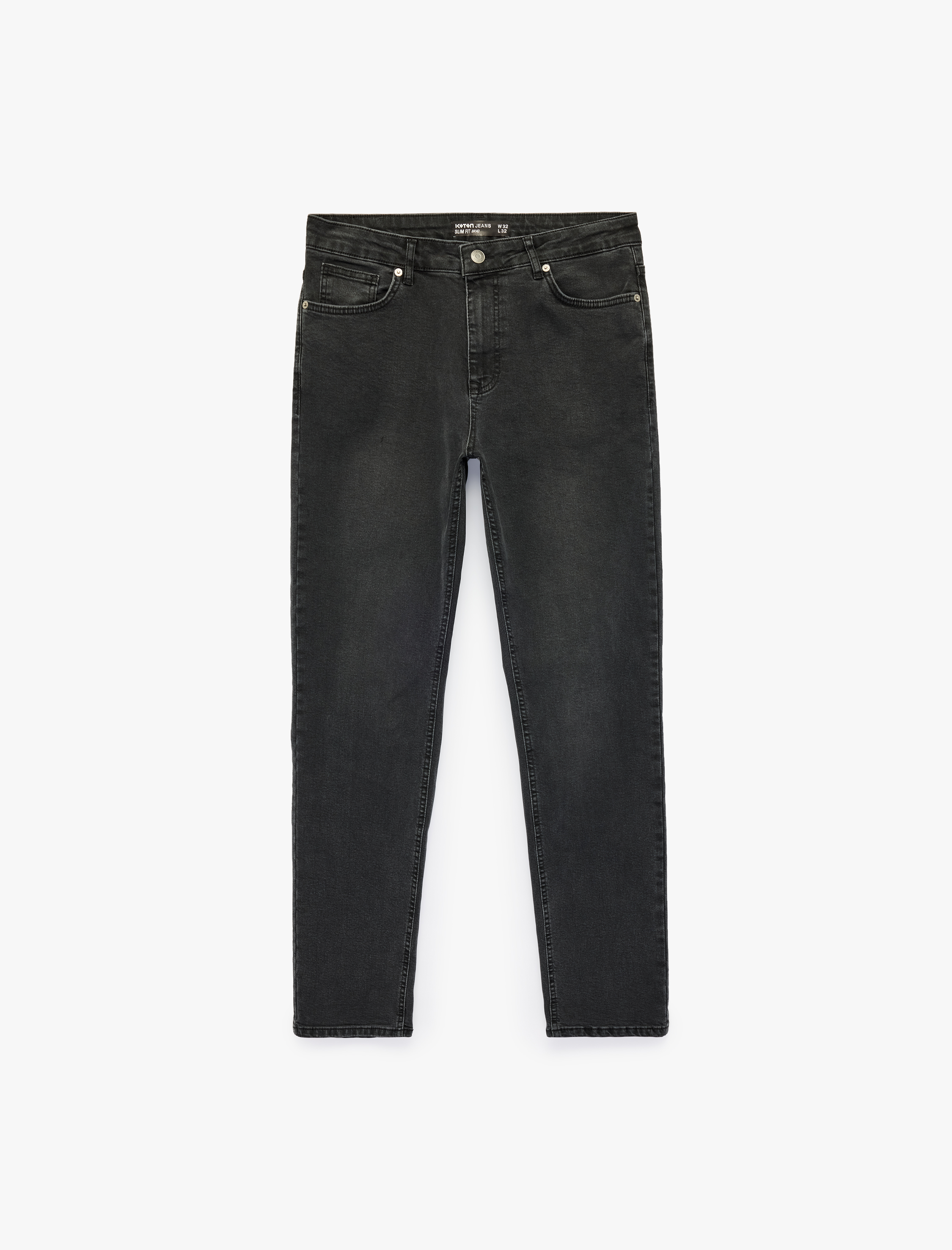   Pamuklu Normal Bel 5 Cepli Slim Fit Jean Pantolon - Brad Jean