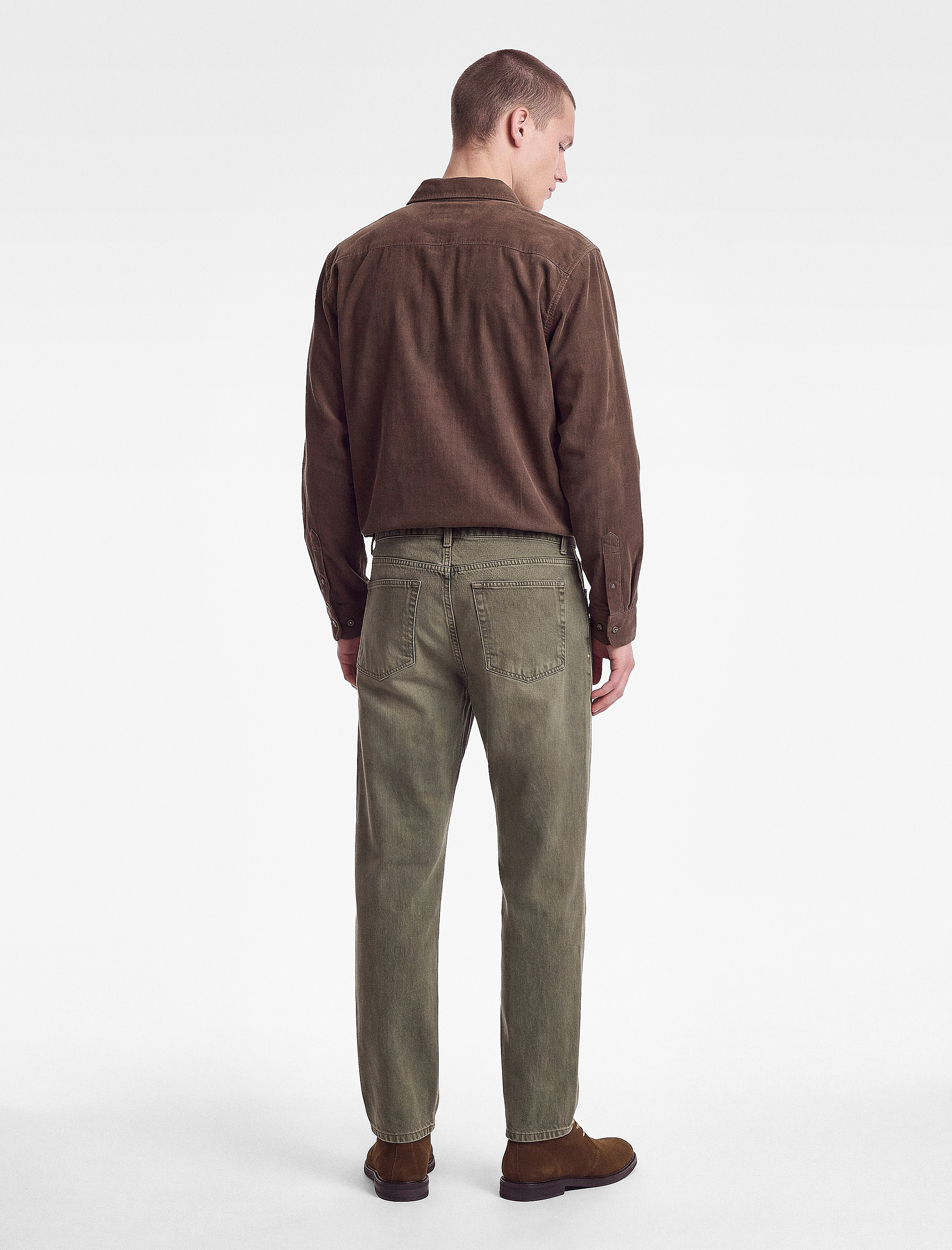   Normal Bel 5 Cepli Pamuklu Vintage Straight Jean Pantolon