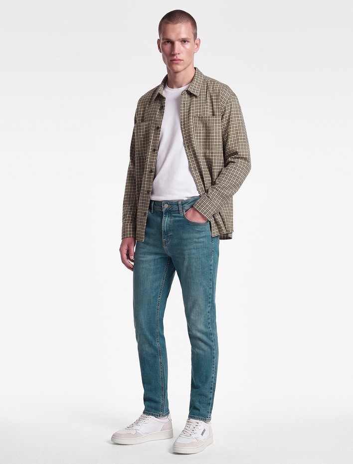  Pamuklu 5 Cepli Normal Bel Slim Fit Jean Pantolon - Brad Jean