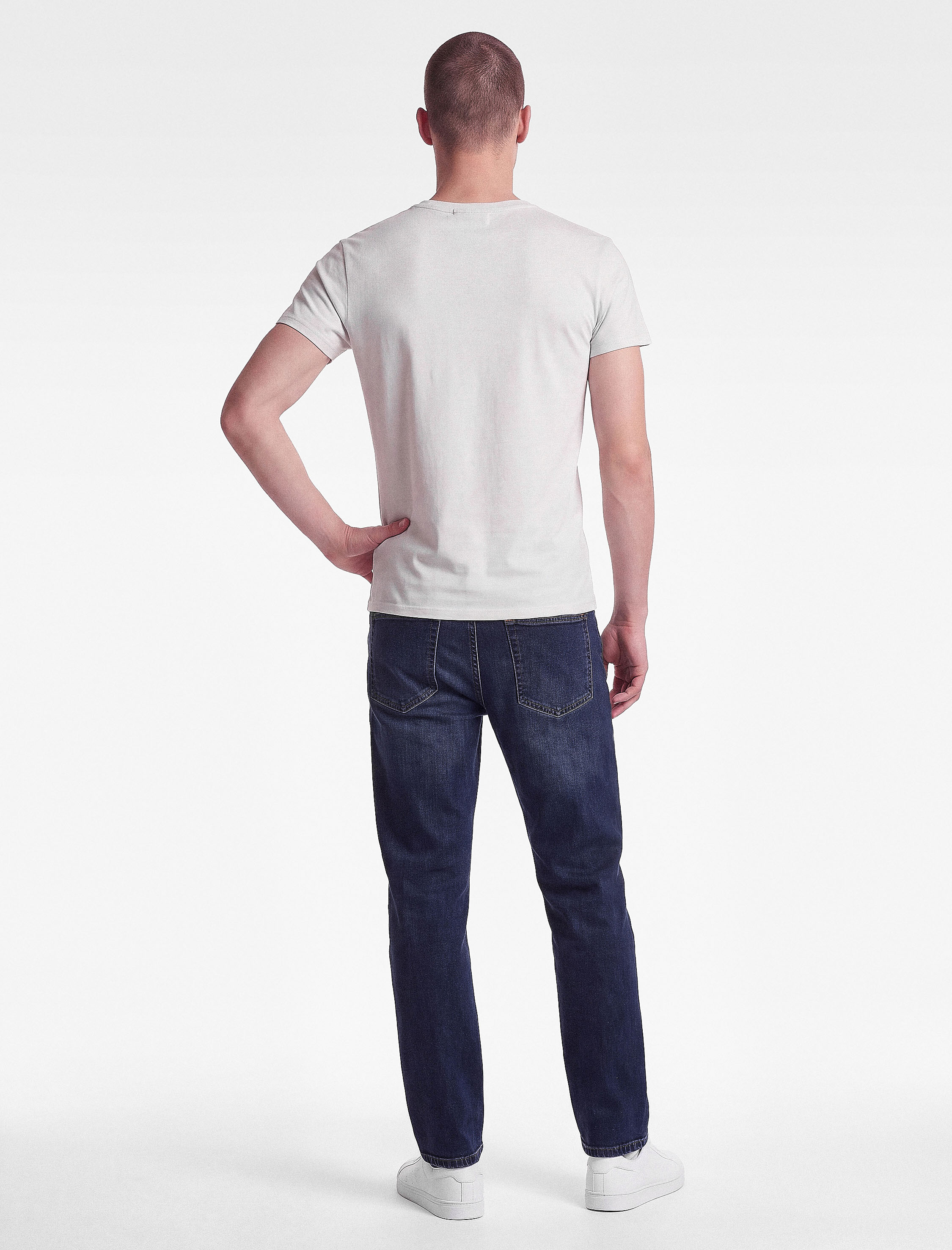   Kısa Kollu Bisiklet Yaka Basic Slim Fit Tişört