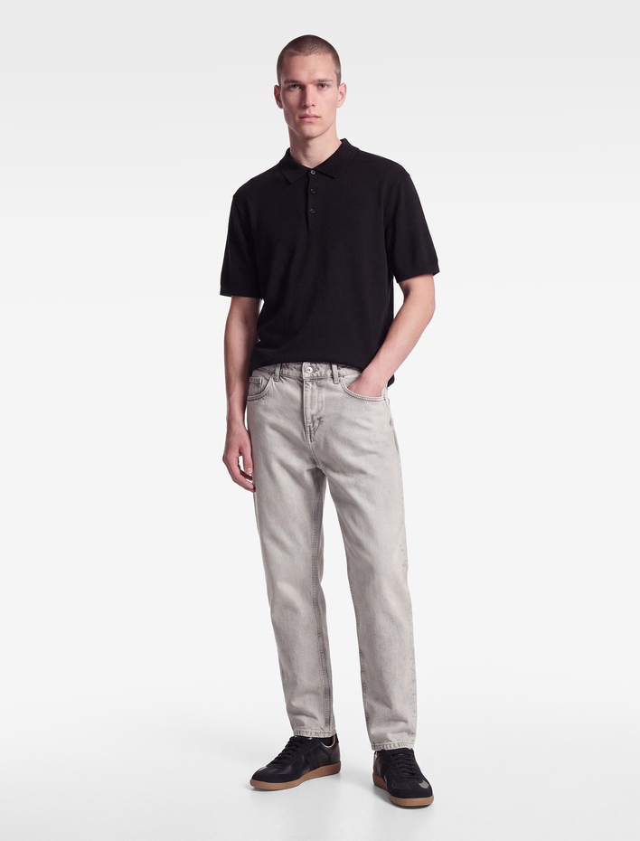  Normal Bel Pamuklu Vintage Straight Jean Pantolon