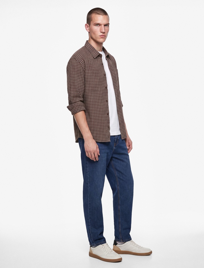  Normal Bel Pamuklu Regular Fit Tapered Jean Pantolon- Joe Jean